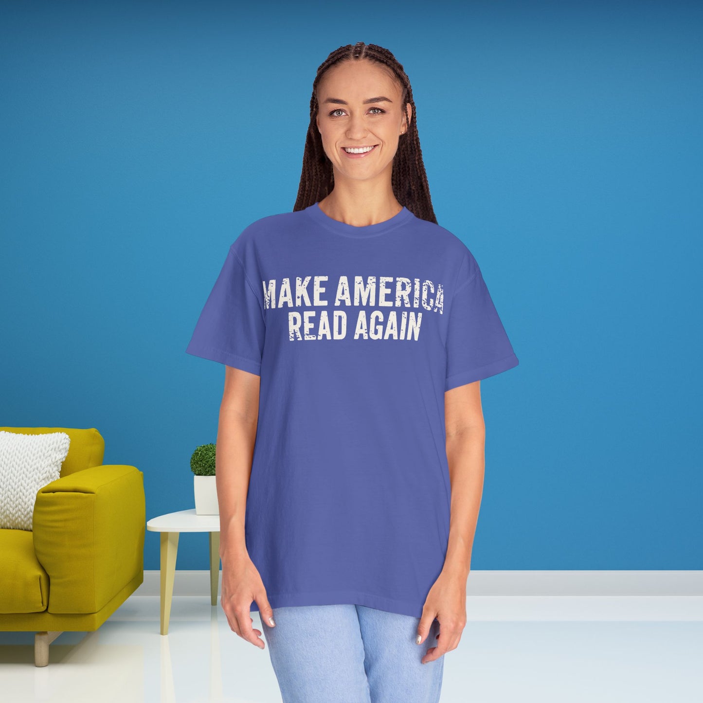 MARA Protest TShirt Make America Read Again Tee Social Justice Shirt Banned Books Comfort Colors Activist T-Shirt for Bookworm Anti Trump