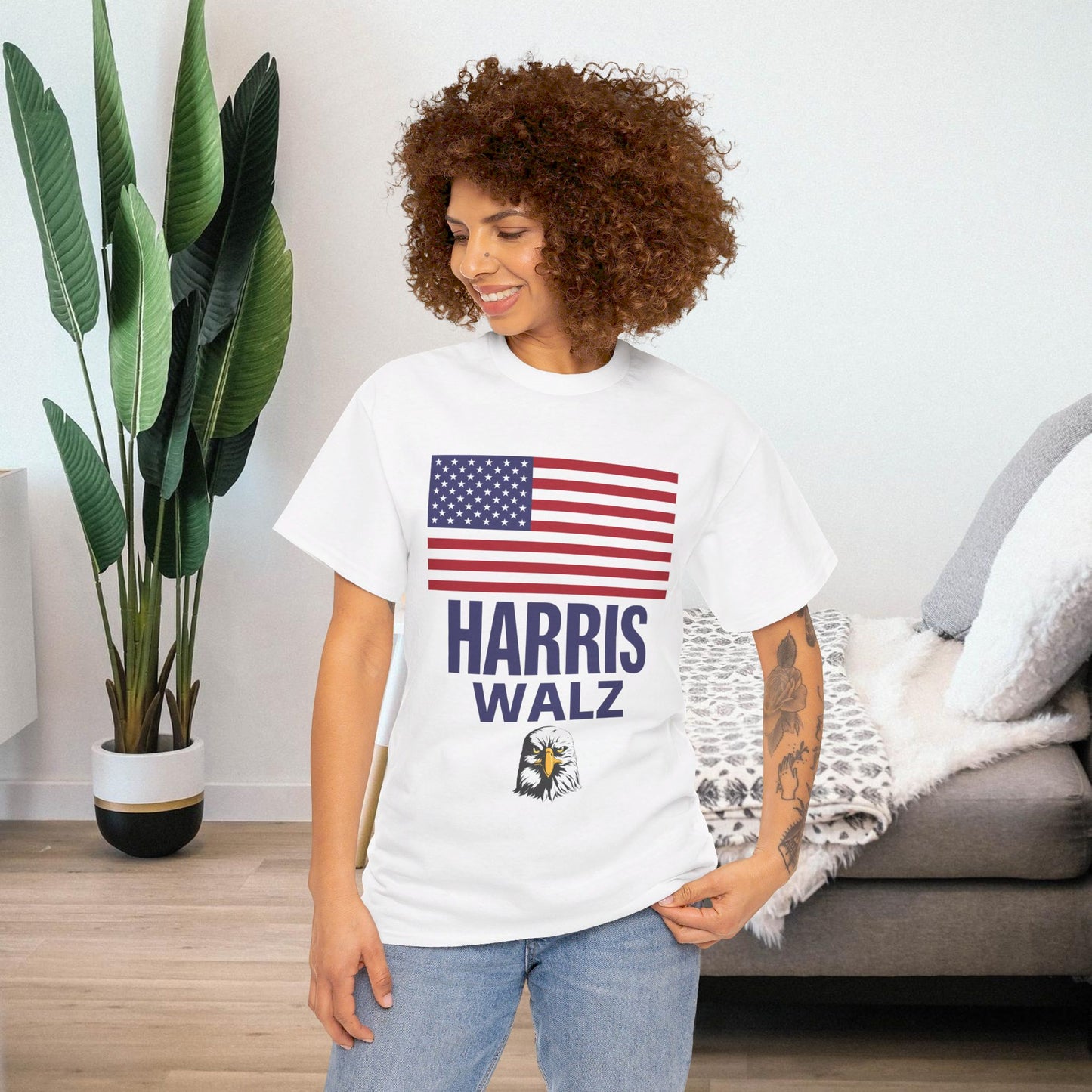 Harris Walz Shirt- Democratic Presidential Tee-  Democrat Presidential Election T-Shirt