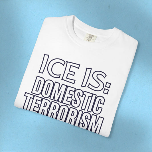 Abolish IceI-Is Tee Protest Shirt Foxtrot Delta Tango Fck Donald Trump Anti-Fascism Abolish ICE Gestapo Comfort Colors Cotton Tshirt