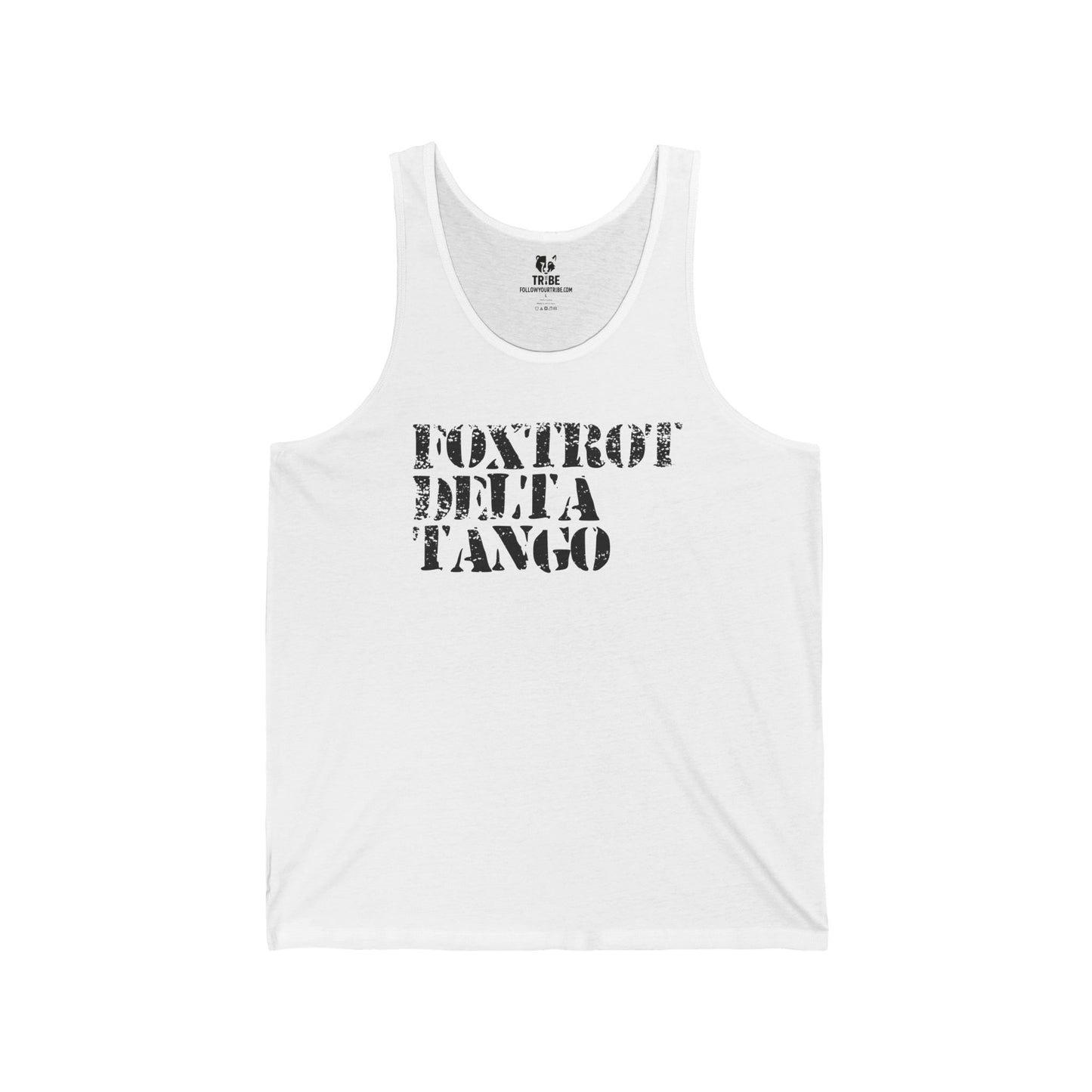 FDT Shirt Protest Tank Top Foxtrot Delta Tango Tank Top Social Justice Shirt Anti-Trump Merch Anti-Fascism Resistance Gear Protest Apparel