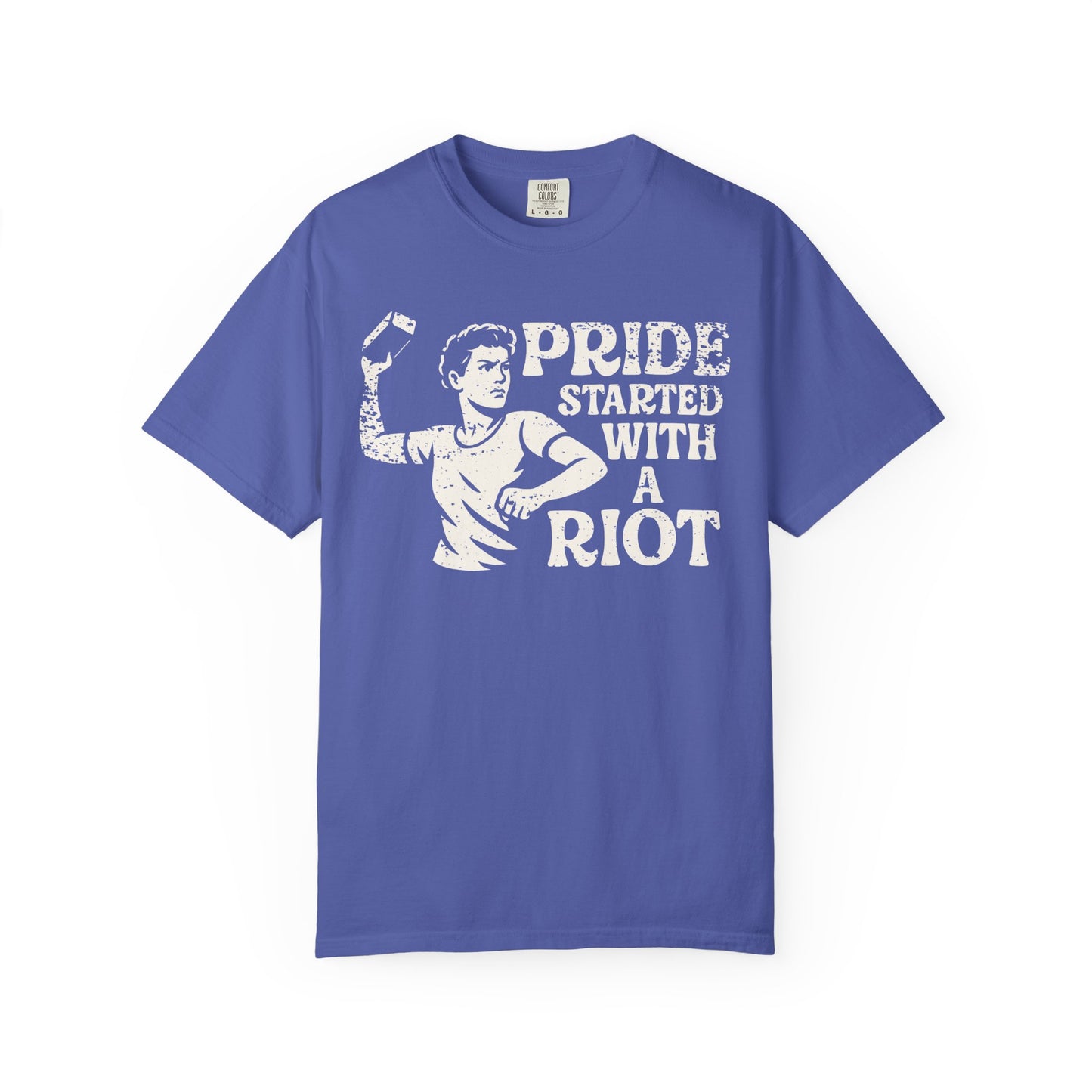Stonewall Protest Shirt Social Justice LGBTQ T-Shirt Comfort Colors LGBT Tee Queer Lesbian Bisexual Trans Gay Pride Apparel LGBTQIA TShirt
