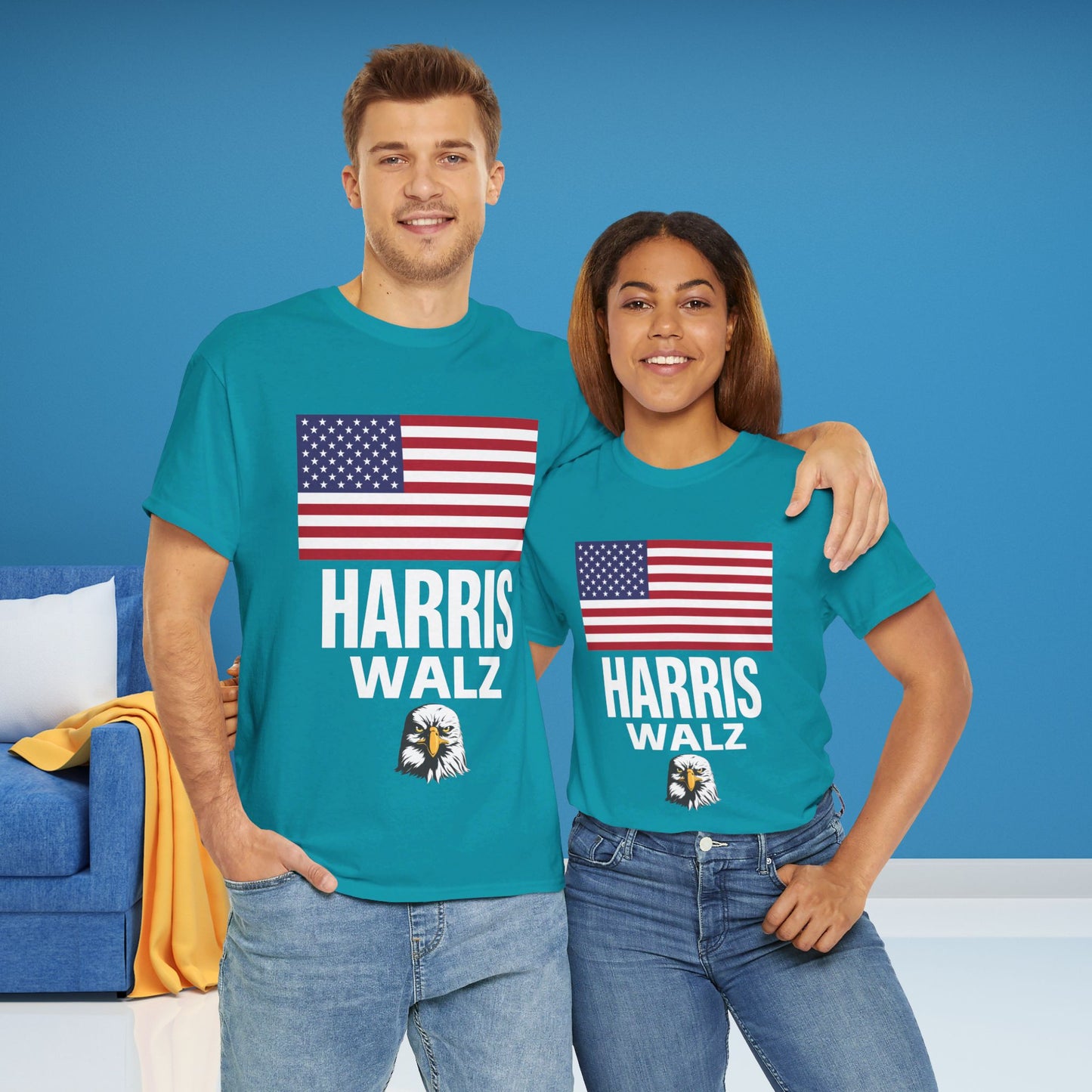 Harris Walz Shirt- Democratic Presidential Tee-  Democrat Presidential Election T-Shirt