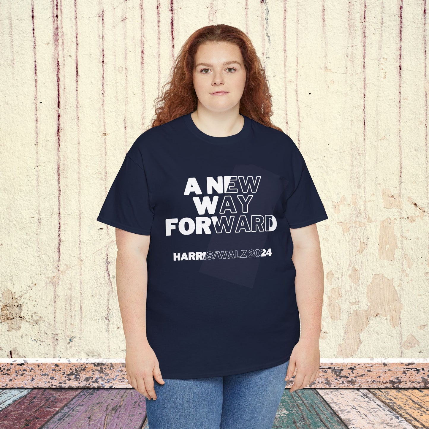 New Way Forward Shirt- We're Not Going Back Tee-  Democrat Presidential Election T-Shirt