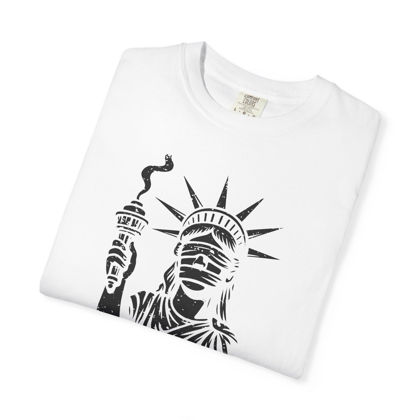 Protest Shirt Extinguished Liberty Tee Social Justice T-Shirt Anti-Trump Merch Comfort Colors Anti-Fascism Resistance Gear Protest Apparel
