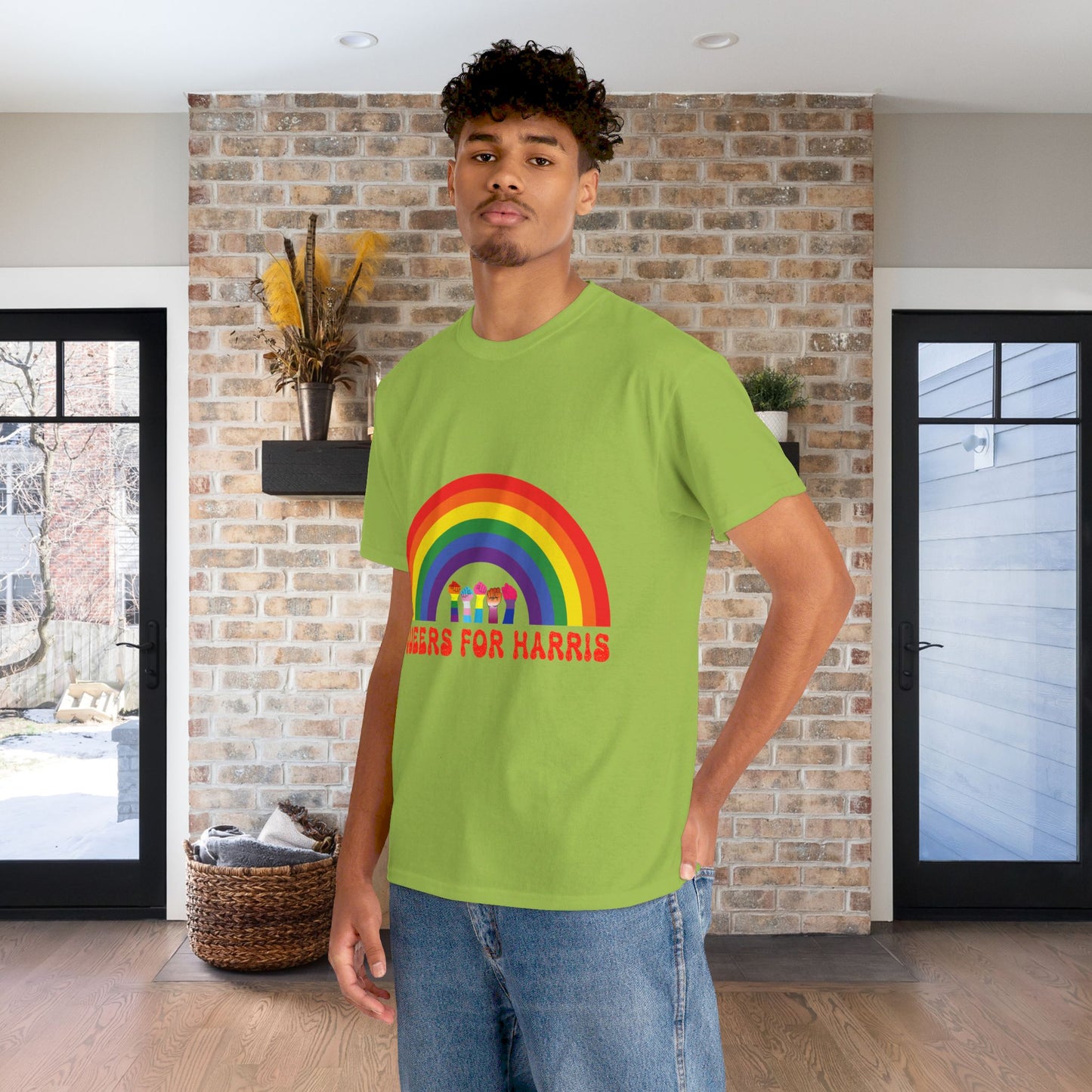 Queers For Harris Shirt- Support LGBTQ Tee-  Democrat Presidential Election T-Shirt