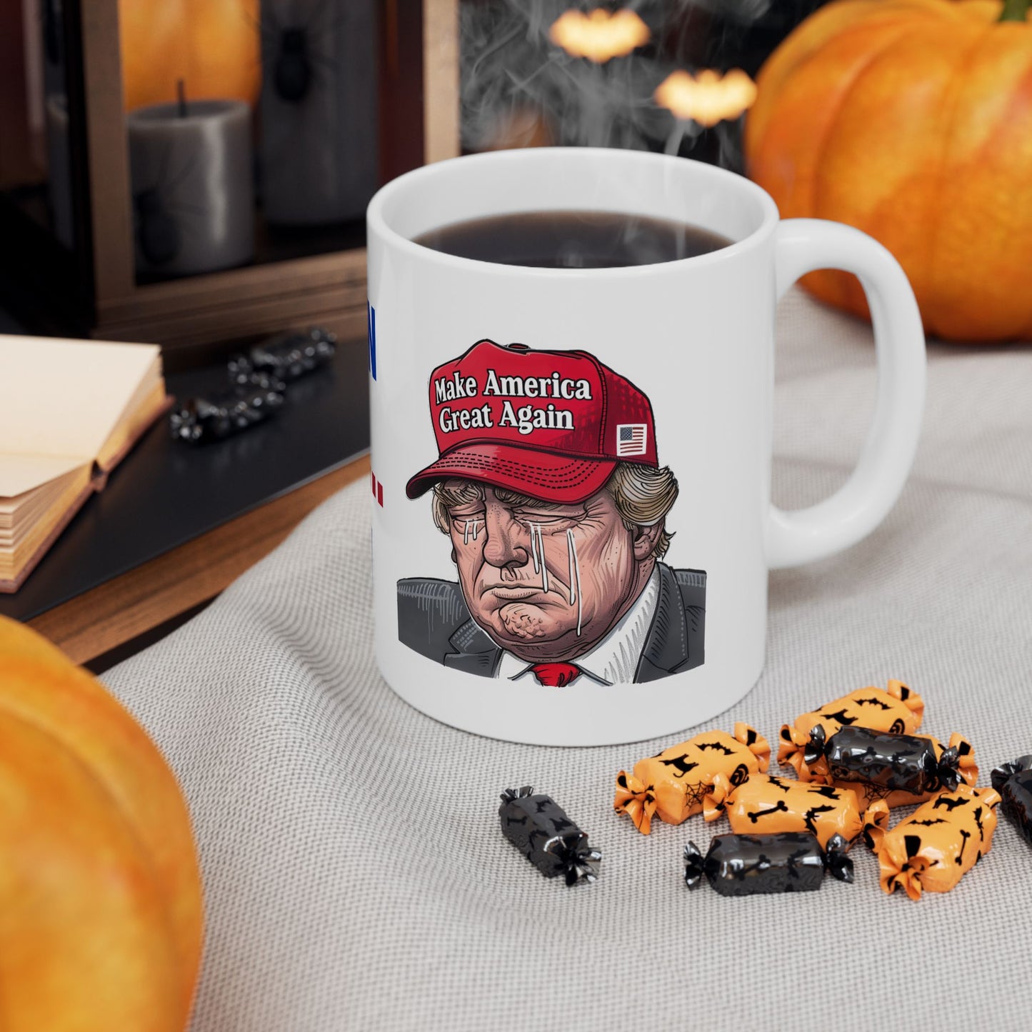 This Mug Runs on MAGA Tears Served Liberally Coffee Mug (11oz, 15oz)