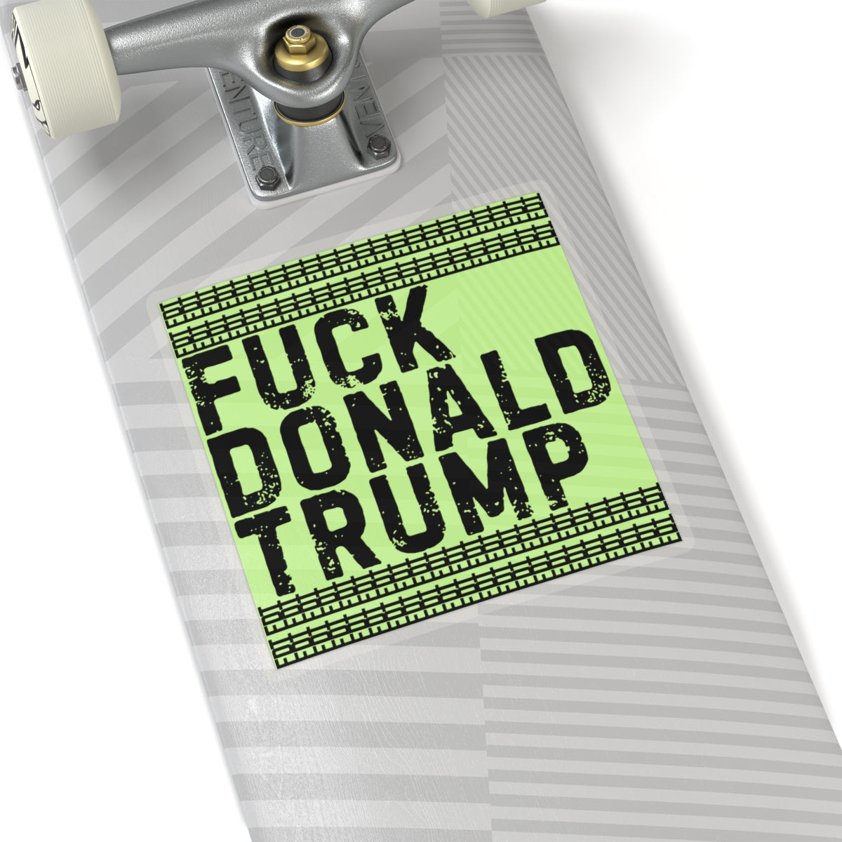 Resist Sticker Anti-Trump Merch FDT Fuck Donald Trump Foxtrot Delta Tango Political Decal Protest Sticker Activist Anti-Fascism Resist Decal