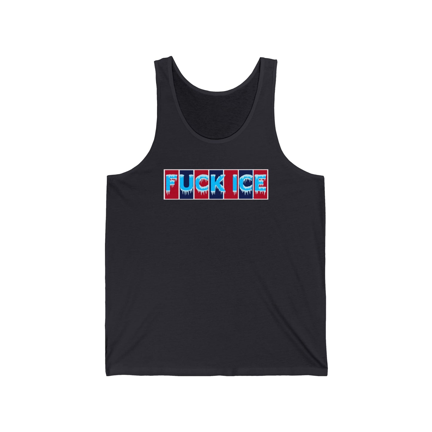 F*ck Ice Shirt Protest Tank Top Foxtrot Delta Tango Fck Donald Trump Social Justice Anti-Fascism Abolish Icestapo Sleeveless Cotton Apparel