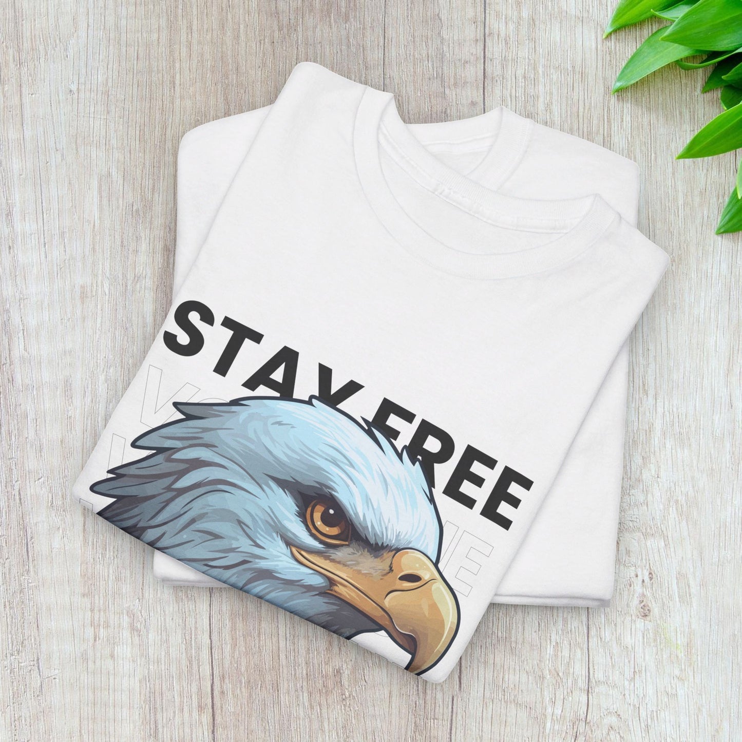 Stay Free Vote Blue Shirt- Freedom Tee-  Democrat Presidential Election T-Shirt