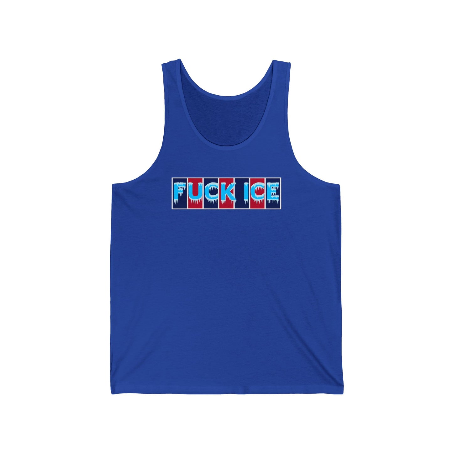 F*ck Ice Shirt Protest Tank Top Foxtrot Delta Tango Fck Donald Trump Social Justice Anti-Fascism Abolish Icestapo Sleeveless Cotton Apparel