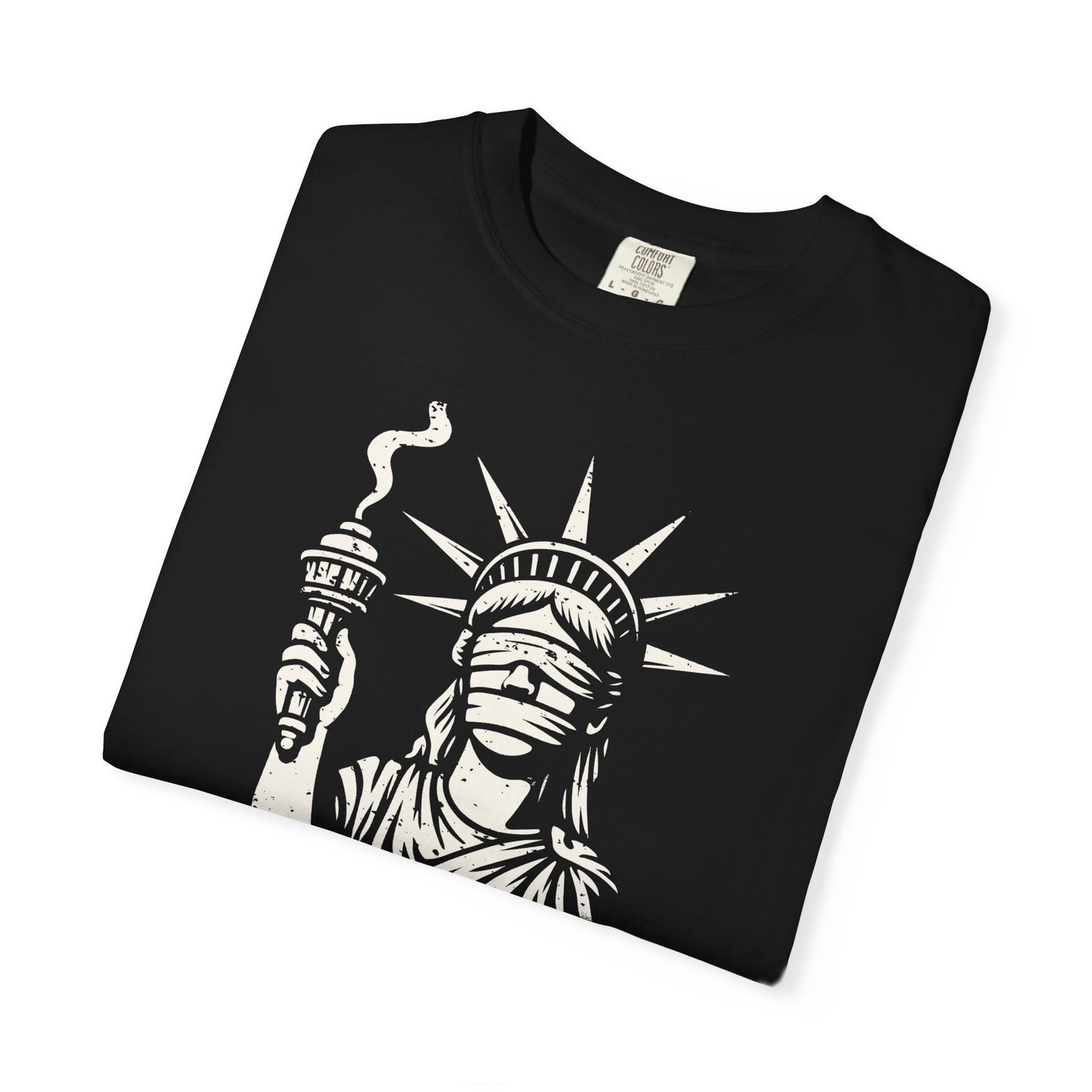 Protest Shirt Extinguished Liberty Tee Social Justice T-Shirt Anti-Trump Merch Comfort Colors Anti-Fascism Resistance Gear Protest Apparel