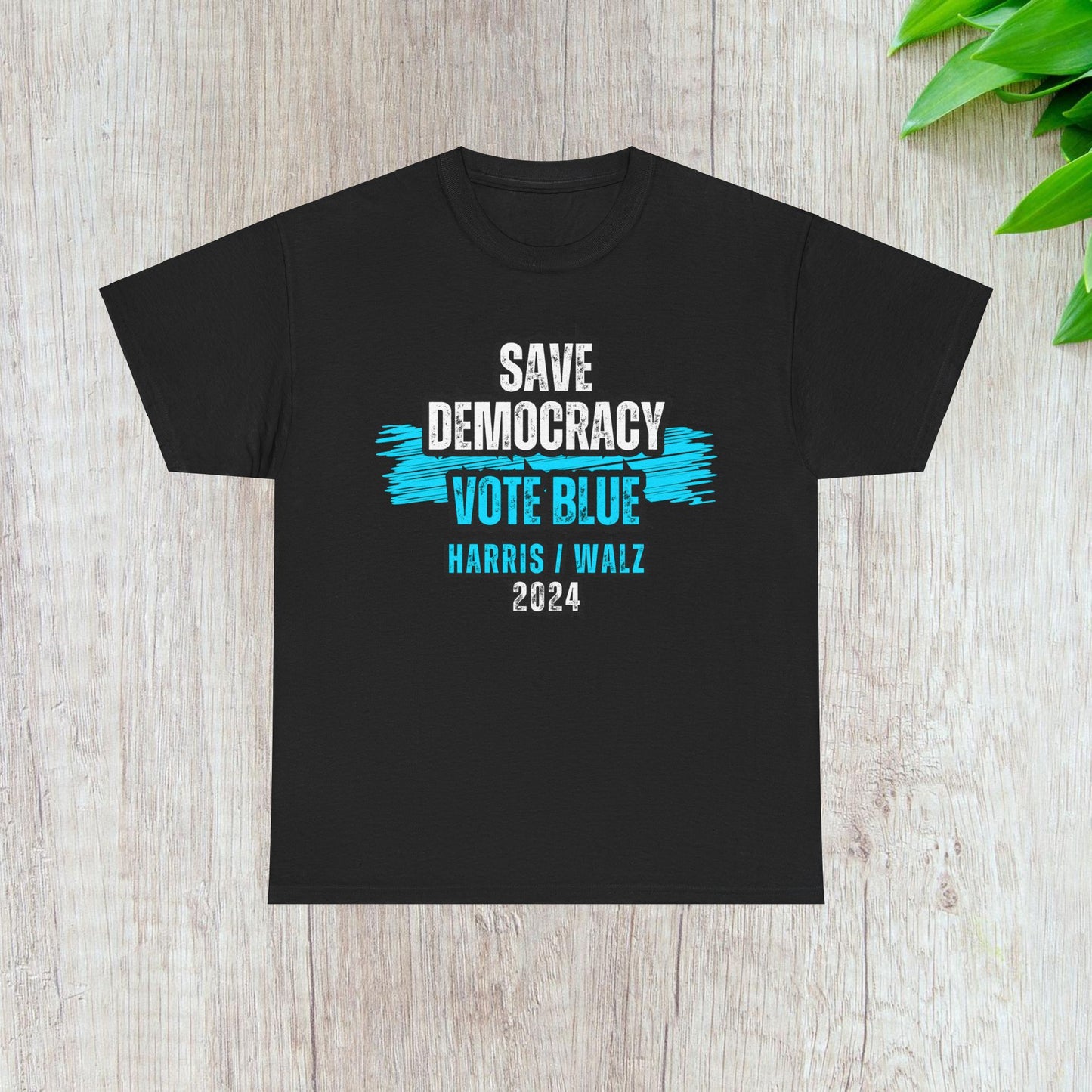 Save Democracy Vote Blue Shirt- Save Democracy Tee- Democrat Presidential Election T-Shirt