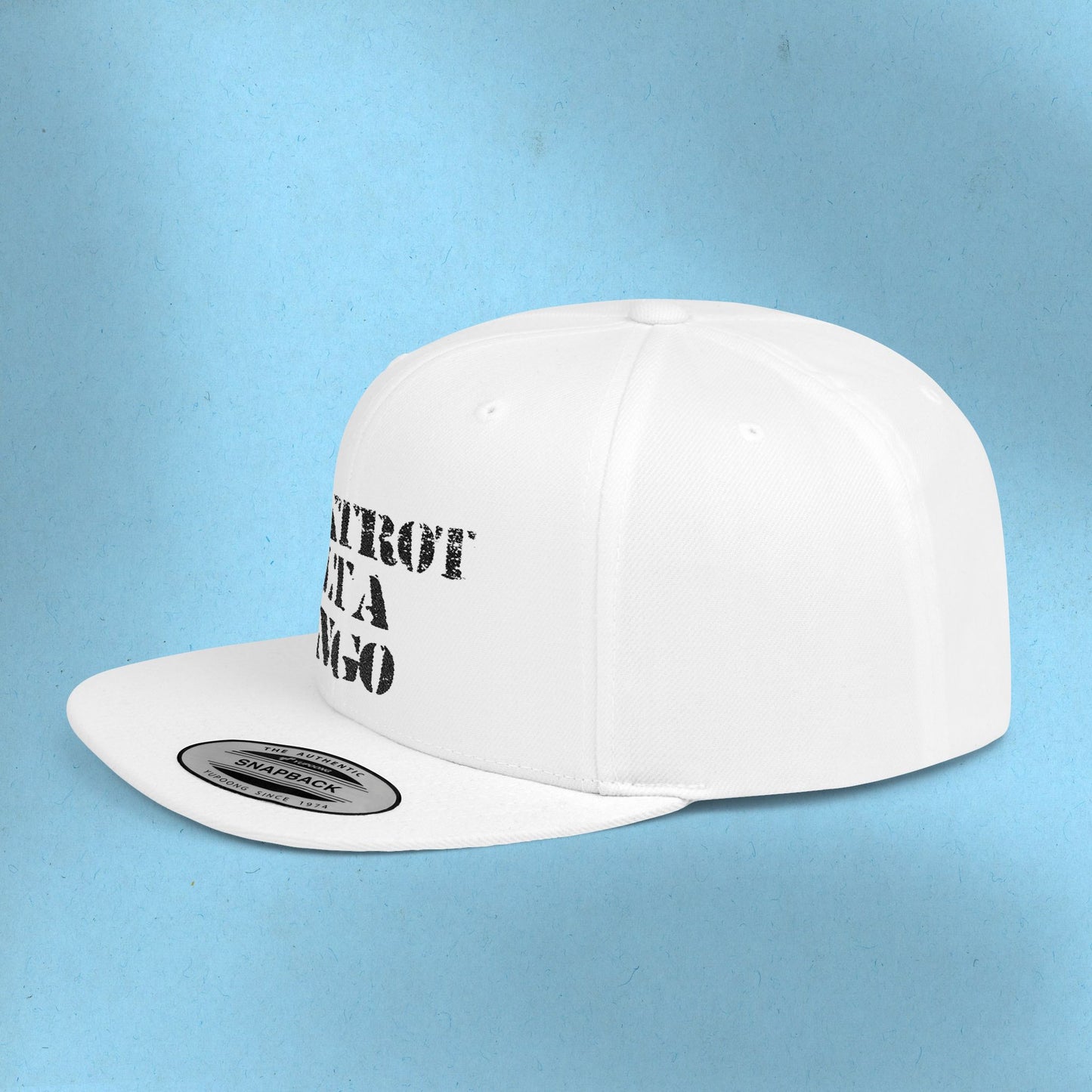 FDT Protest Cap Foxtrot Delta Tango Embroidery Hat Anti-Trump Merch Social Justice Cap Protest Gear Anti-Fascism Resistance Snapback Hat