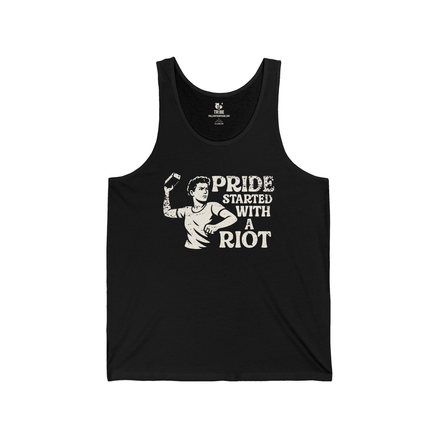 Stonewall Protest Tank Top Social Justice Sleeveless Shirt LGBTQ Tank LGBT Top Queer Lesbian Bisexual Transgender Gay Pride Apparel LGBTQIA