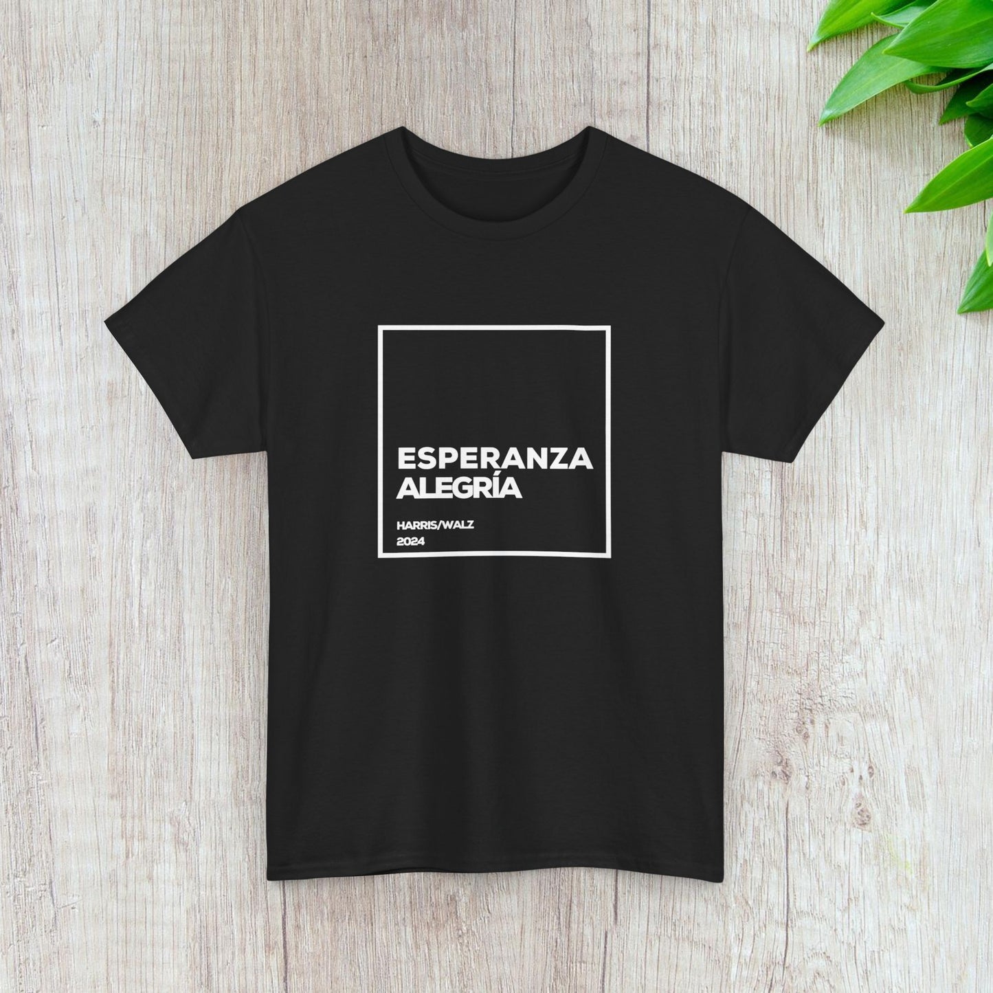 Esperanza y Alegría Shirt- Harris/Walz 2024 T-Shirt in Spanish-  Democrat Presidential Election Tee