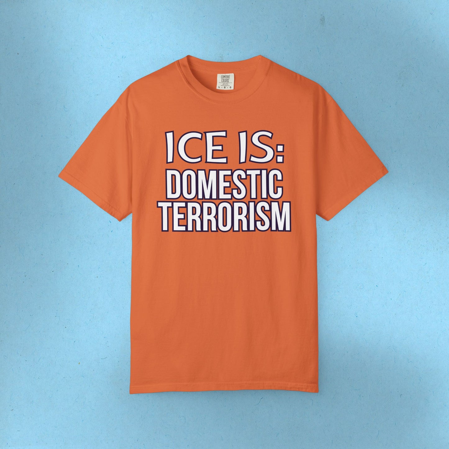 Abolish IceI-Is Tee Protest Shirt Foxtrot Delta Tango Fck Donald Trump Anti-Fascism Abolish ICE Gestapo Comfort Colors Cotton Tshirt