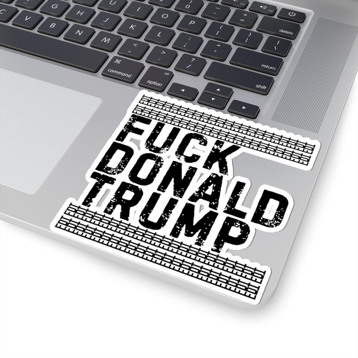 Resist Sticker Anti-Trump Merch FDT Fuck Donald Trump Foxtrot Delta Tango Political Decal Protest Sticker Activist Anti-Fascism Resist Decal