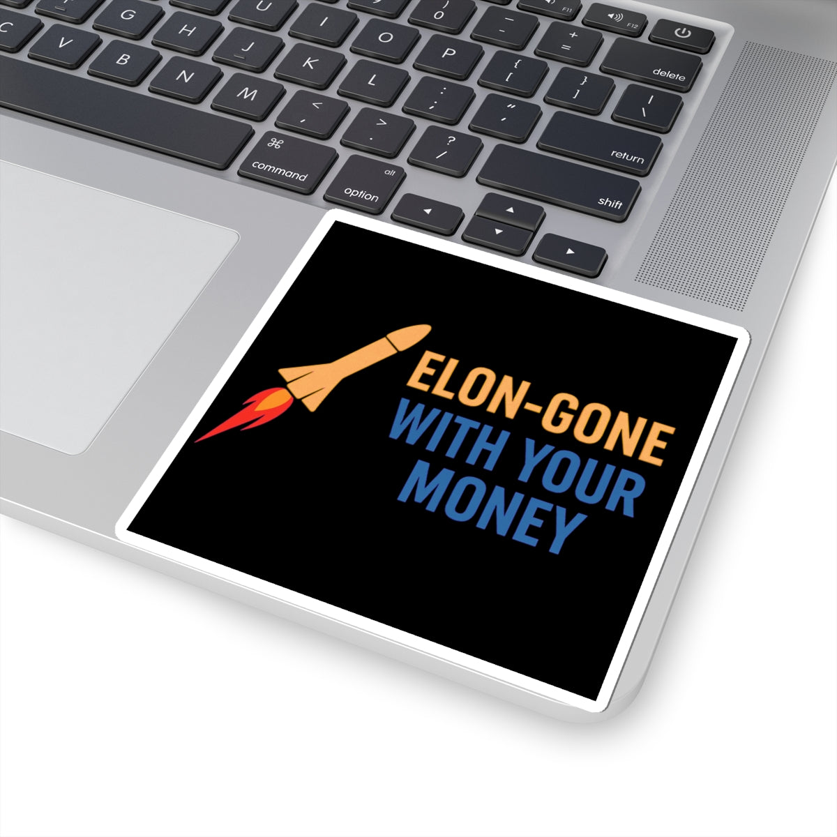 Resist Sticker Elon Gone With Your Money Anti-Trump Merch Political Decal FDT Protest Sticker Activist Anti-Fascism Resistance Decal