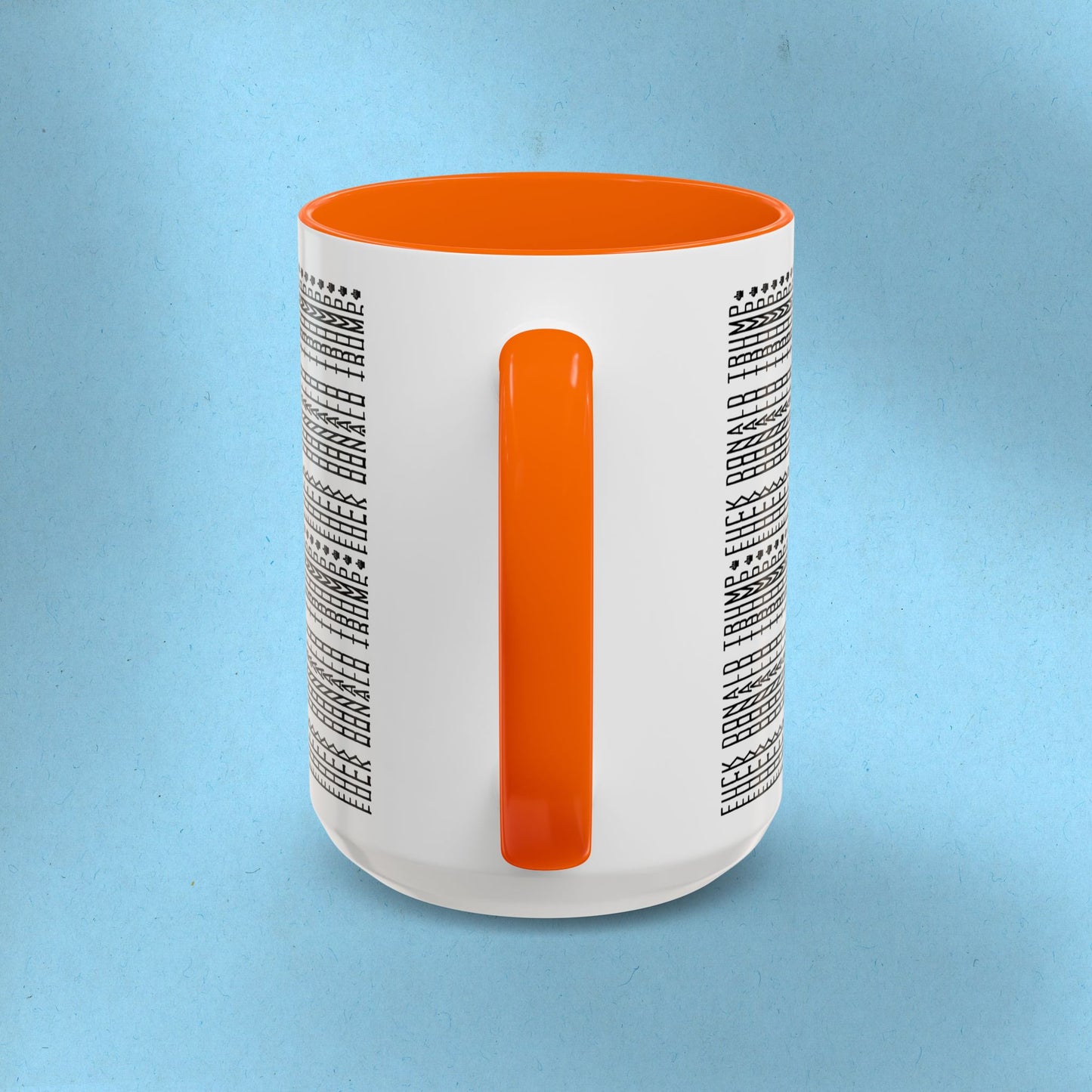 FDT Mug Hidden Message Mug Fuck Donald Trump Coffee Cup FDT Ceramic Cup Foxtrot Delta Tango Anti-Fascism Anti-Trump Merch Housewarming Gift