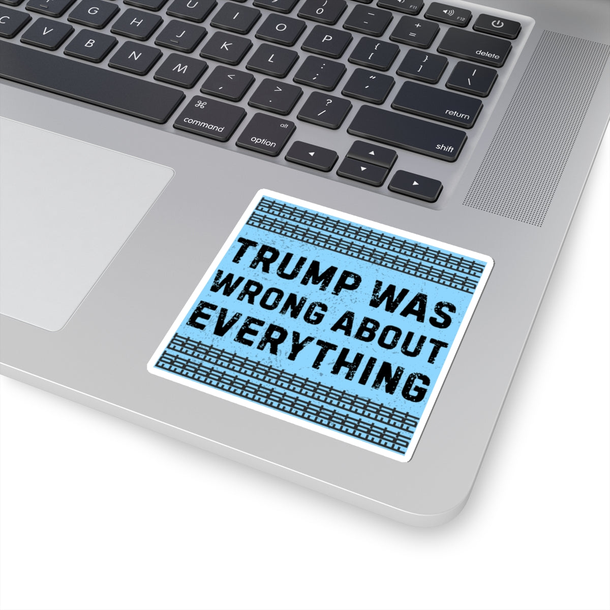 Resist Sticker FDT Anti Trump Was Wrong About Everything Political Decal Protest Sticker Activist Anti-Fascism Resistance Decal