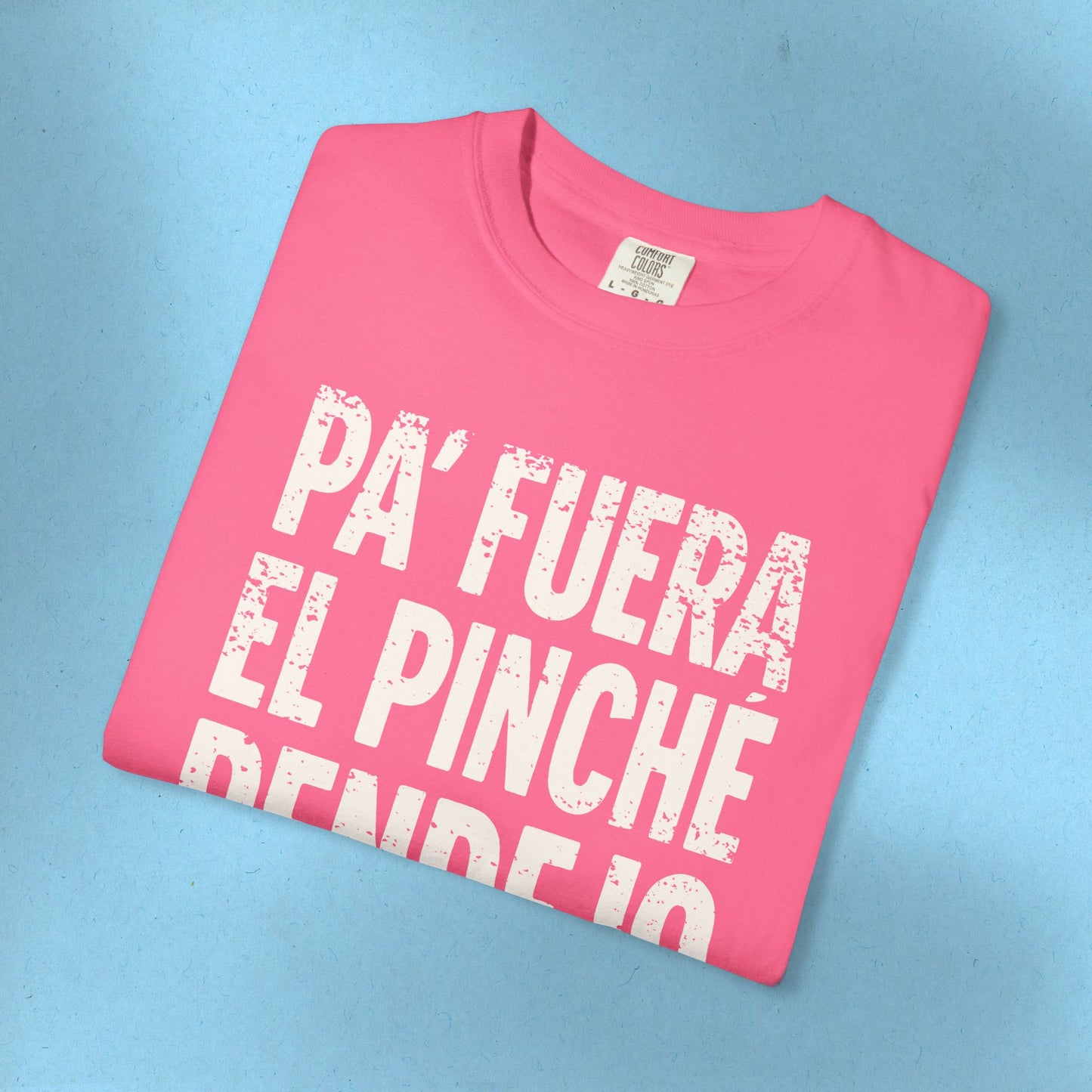Pinche Pendejo Camisa Anti Trump Camiseta Protesta Anti-Maga T-Shirt Comfort Colors Polo En Español Playera para Activista Justicia Social