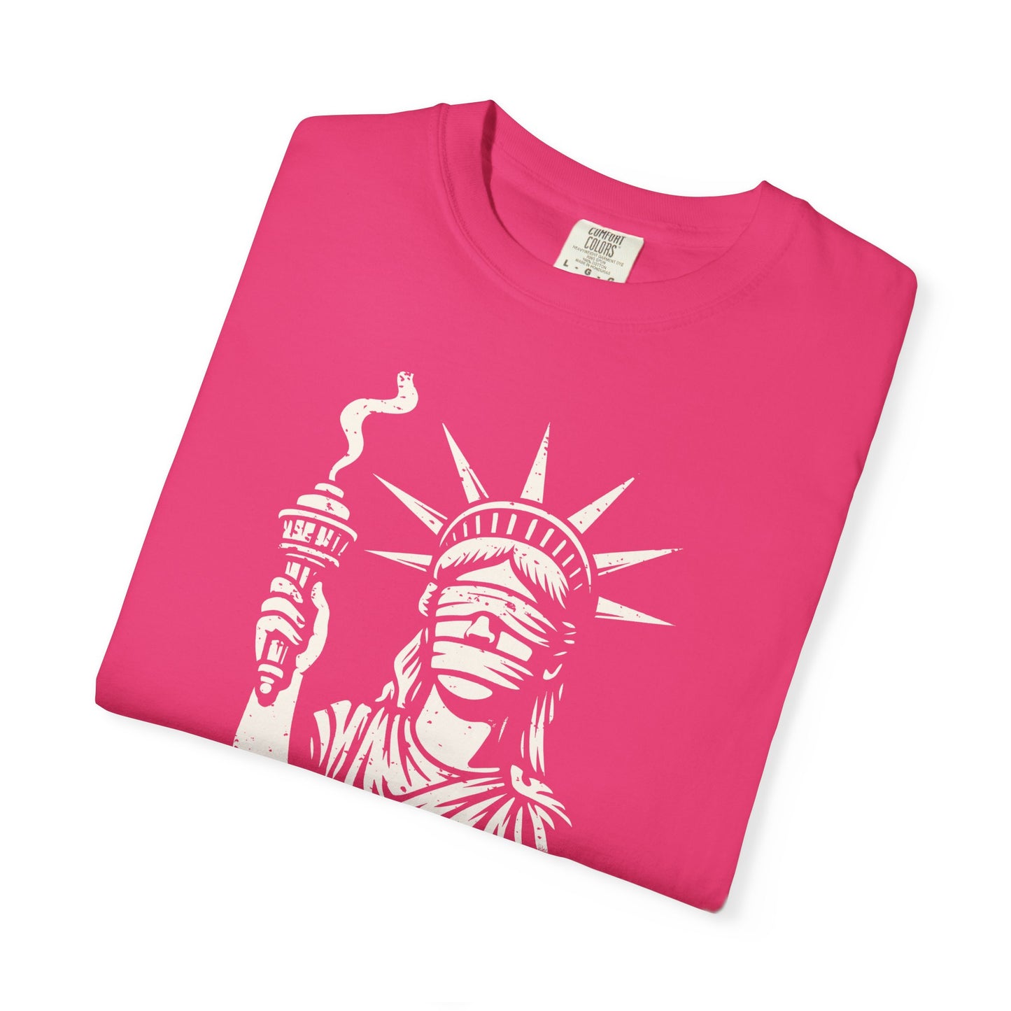 Protest Shirt Extinguished Liberty Tee Social Justice T-Shirt Anti-Trump Merch Comfort Colors Anti-Fascism Resistance Gear Protest Apparel