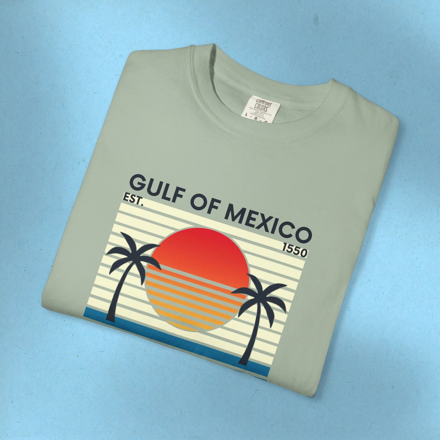 Gulf of Mexico Tee Sunset Resist T-Shirt Social Justice Shirt Comfort Colors Resistance Tee Anti Trump Protest Tshirt Democrat Apparel