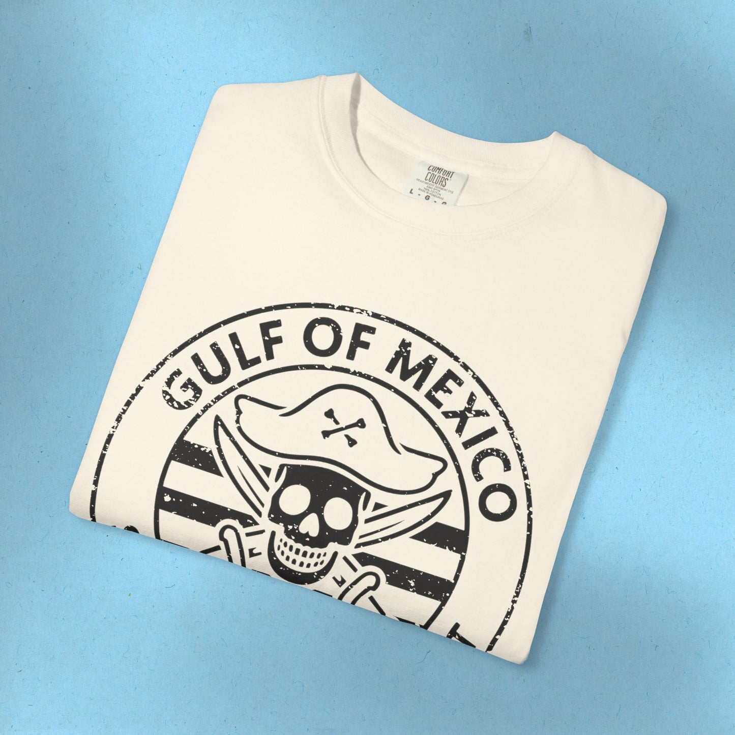 Gulf of Mexico Tee Pirate Protest Shirt Social Justice Shirt Cotton Comfort Colors Resistance Anti Trump Resist TShirt Democrat Apparel