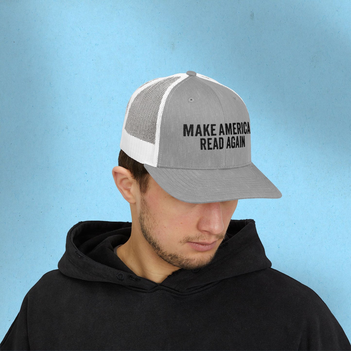 MARA Protest Cap Make America Read Again Snapback Trucker Cap Banned Books Anti-Fascism Embroidery Hat Social Justice Resist Gear Anti-Trump