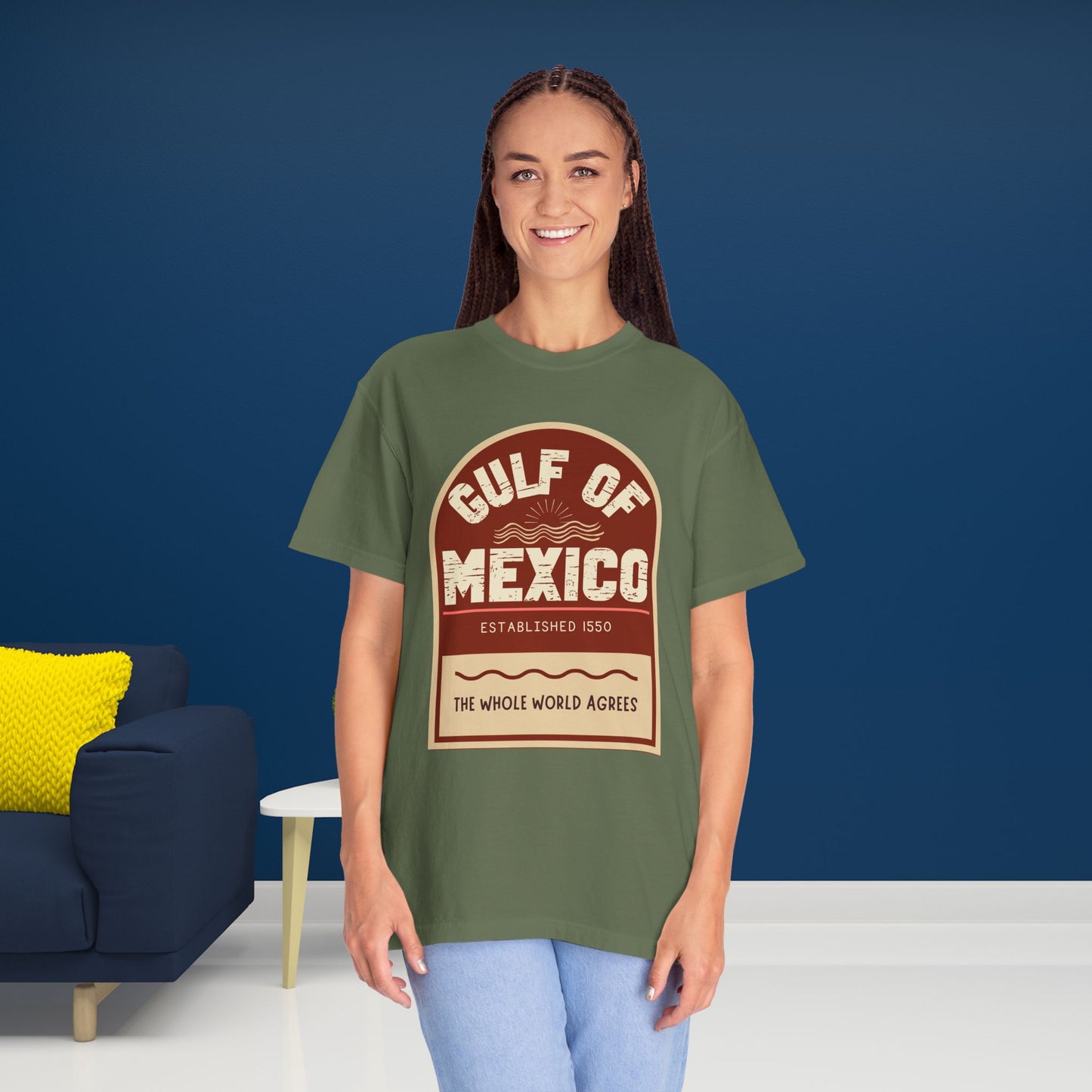Gulf of Mexico Tee The Whole World Agrees Social Justice Shirt Comfort Colors Resistance Tee Anti Trump Protest TShirt Democrat Apparel
