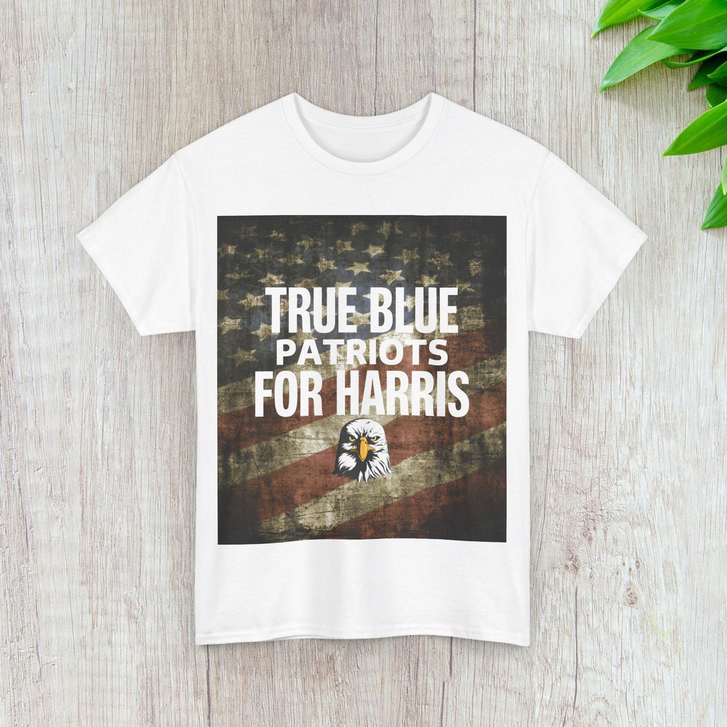 True Blue Patriots for Harris Shirt- Save Democracy Tee- Democrat Presidential Election T-Shirt