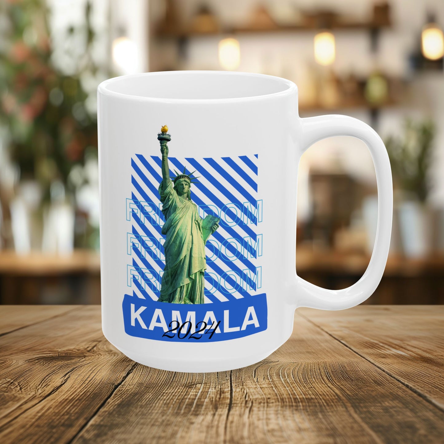 Kamala 2024 Freedom Coffee Mug (11oz, 15oz)