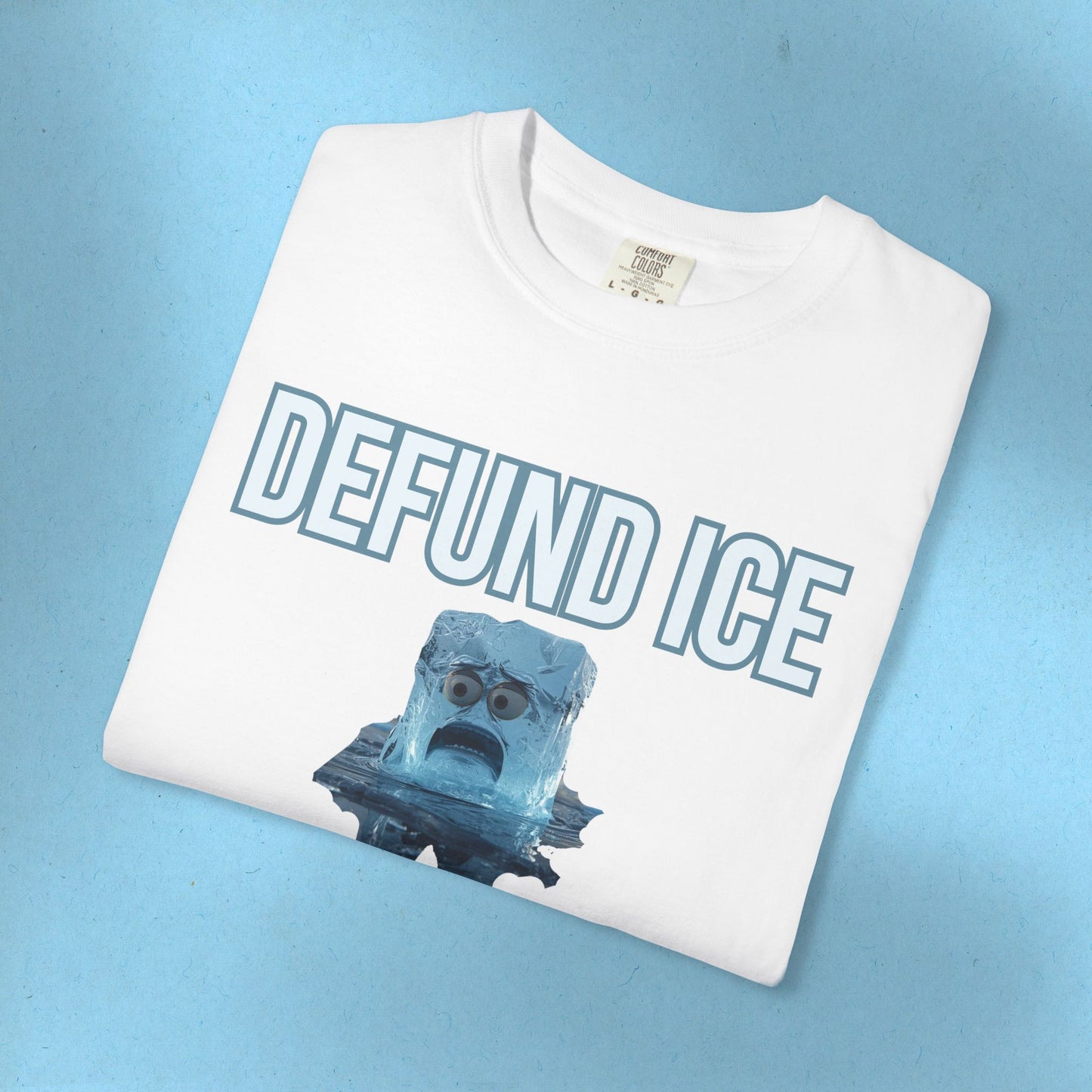 Defund ICE Tee Protest Shirt Foxtrot Delta Tango F*ck Donald Trump Anti-Fascism Abolish Icestapo Comfort Colors Ring-Spun Cotton Tshirt