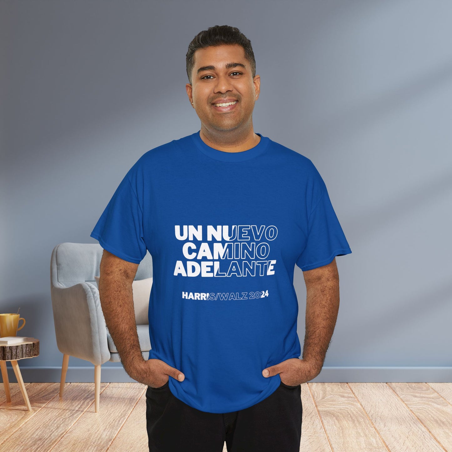 Un Nuevo Camino Adelante Shirt- Harris/Walz 2024 T-Shirt in Spanish-  Democrat Presidential Election Tee