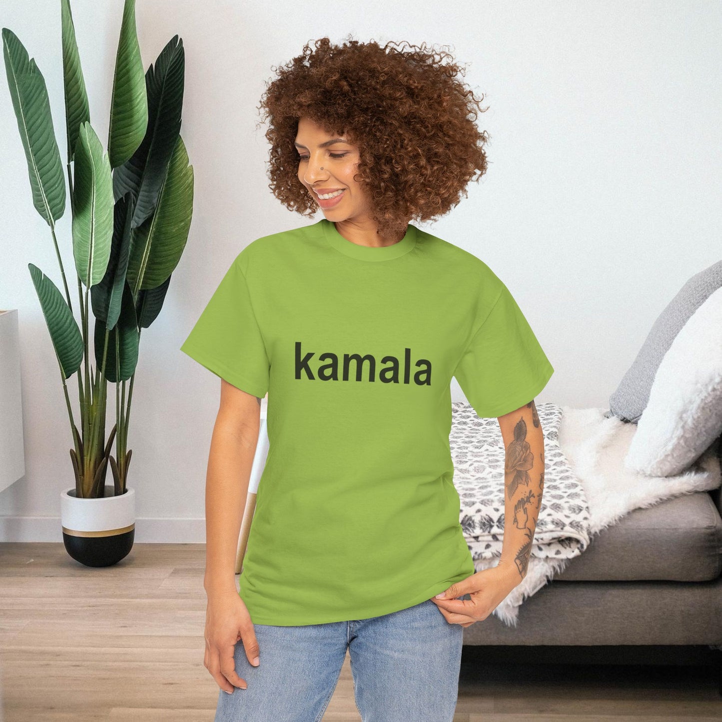 Kamala Shirt- Kamala is Brat Tee-  Democrat Presidential Election T-Shirt