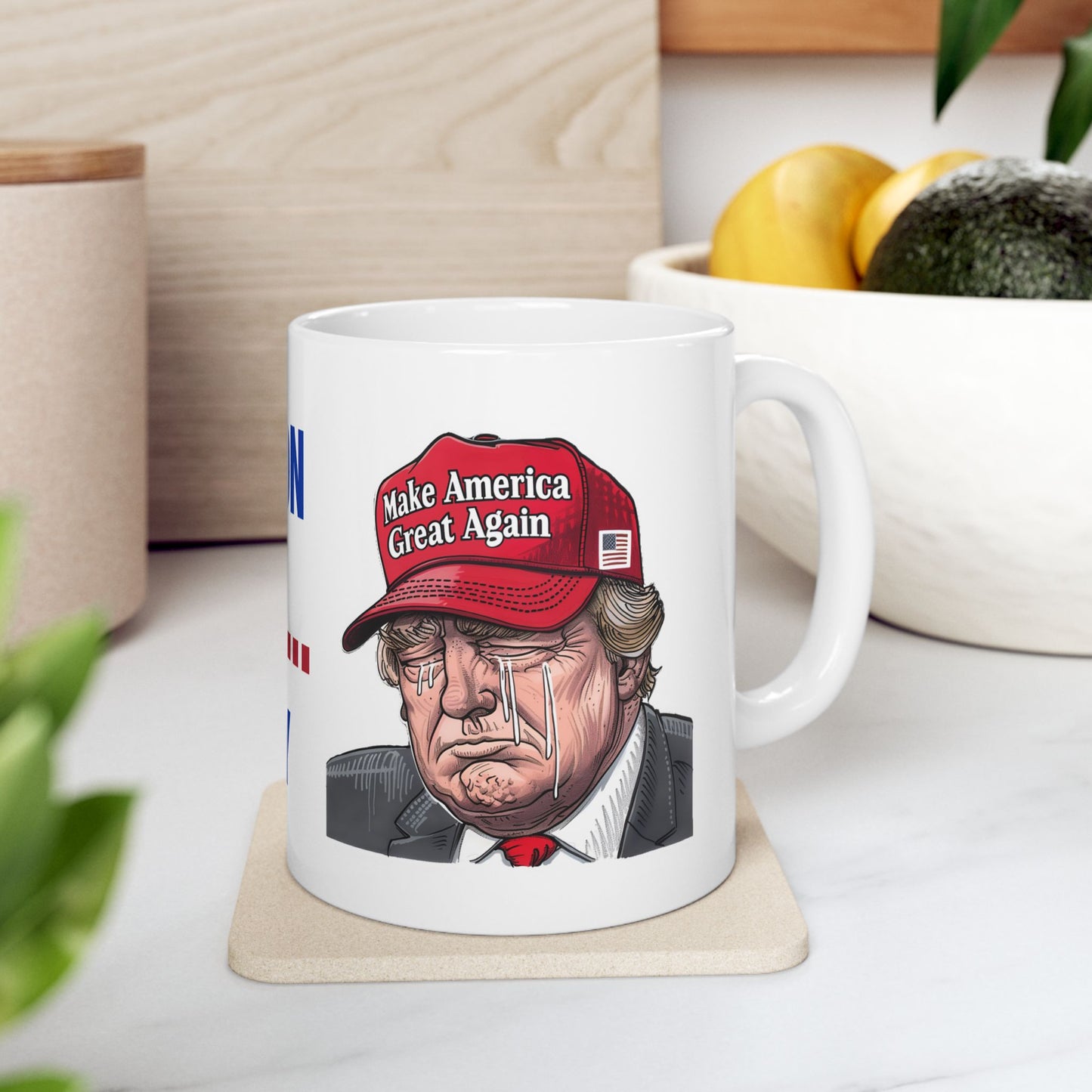 This Mug Runs on MAGA Tears Served Liberally Coffee Mug (11oz, 15oz)