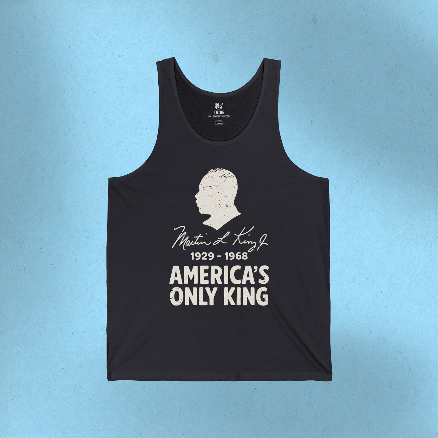 MLK Jr America's Only King Activist Tank Top Social Justice Shirt Protest Anti-Maga Resistance Shirt Anti-Trump Tank Resist Democrat Apparel