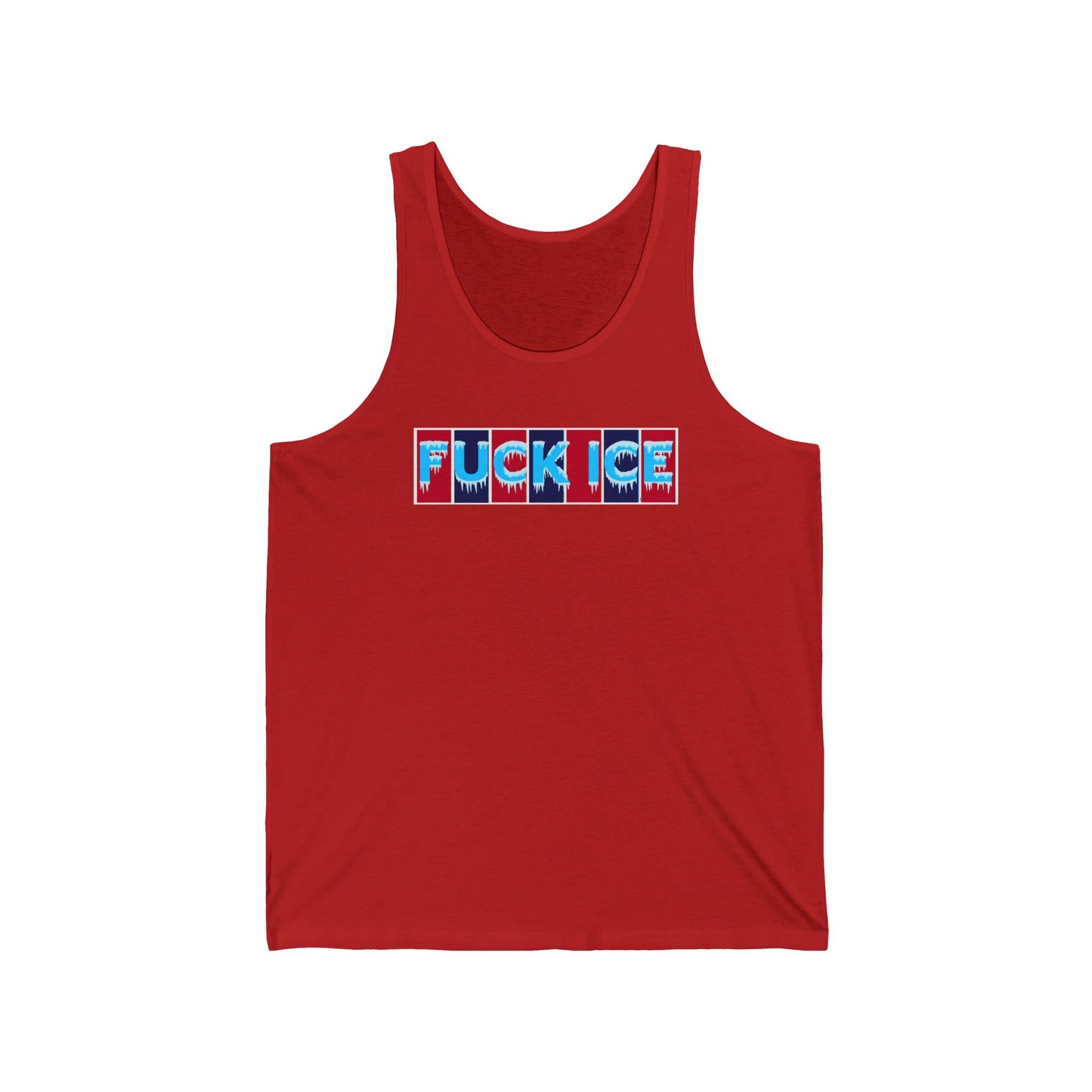 F*ck Ice Shirt Protest Tank Top Foxtrot Delta Tango Fck Donald Trump Social Justice Anti-Fascism Abolish Icestapo Sleeveless Cotton Apparel