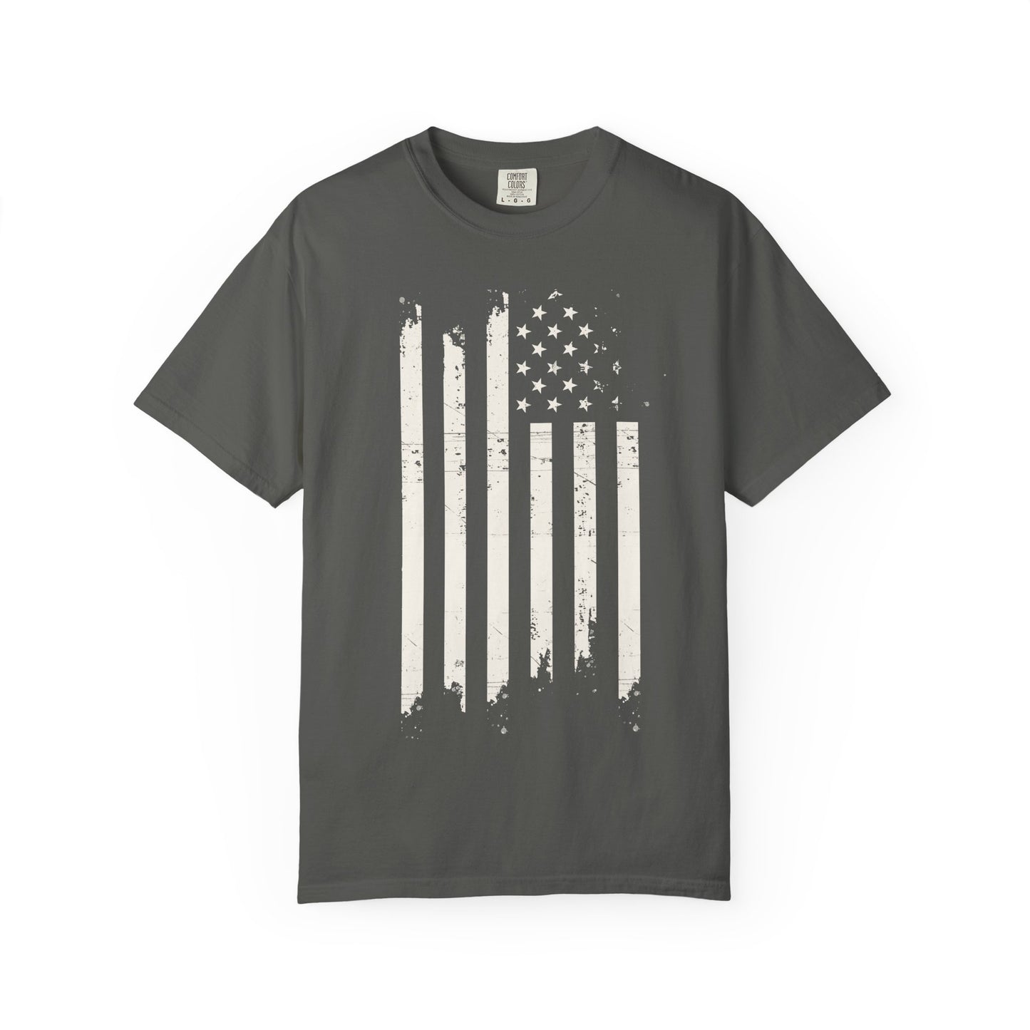 Distressed USA Flag Mourning Protest Shirt Social Justice TShirt Anti-Trump Merch Anti-Fascism Resist Comfort Colors Tee Democrat Apparel