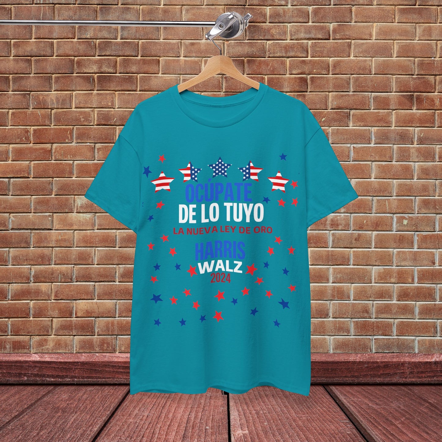 Ocúpate De Lo Tuyo Shirt- Harris/Walz 2024 T-Shirt in Spanish-  Democrat Presidential Election Tee