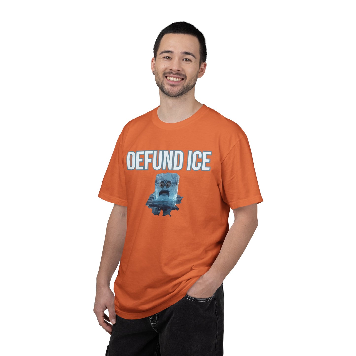 Defund ICE Tee Protest Shirt Foxtrot Delta Tango F*ck Donald Trump Anti-Fascism Abolish Icestapo Comfort Colors Ring-Spun Cotton Tshirt