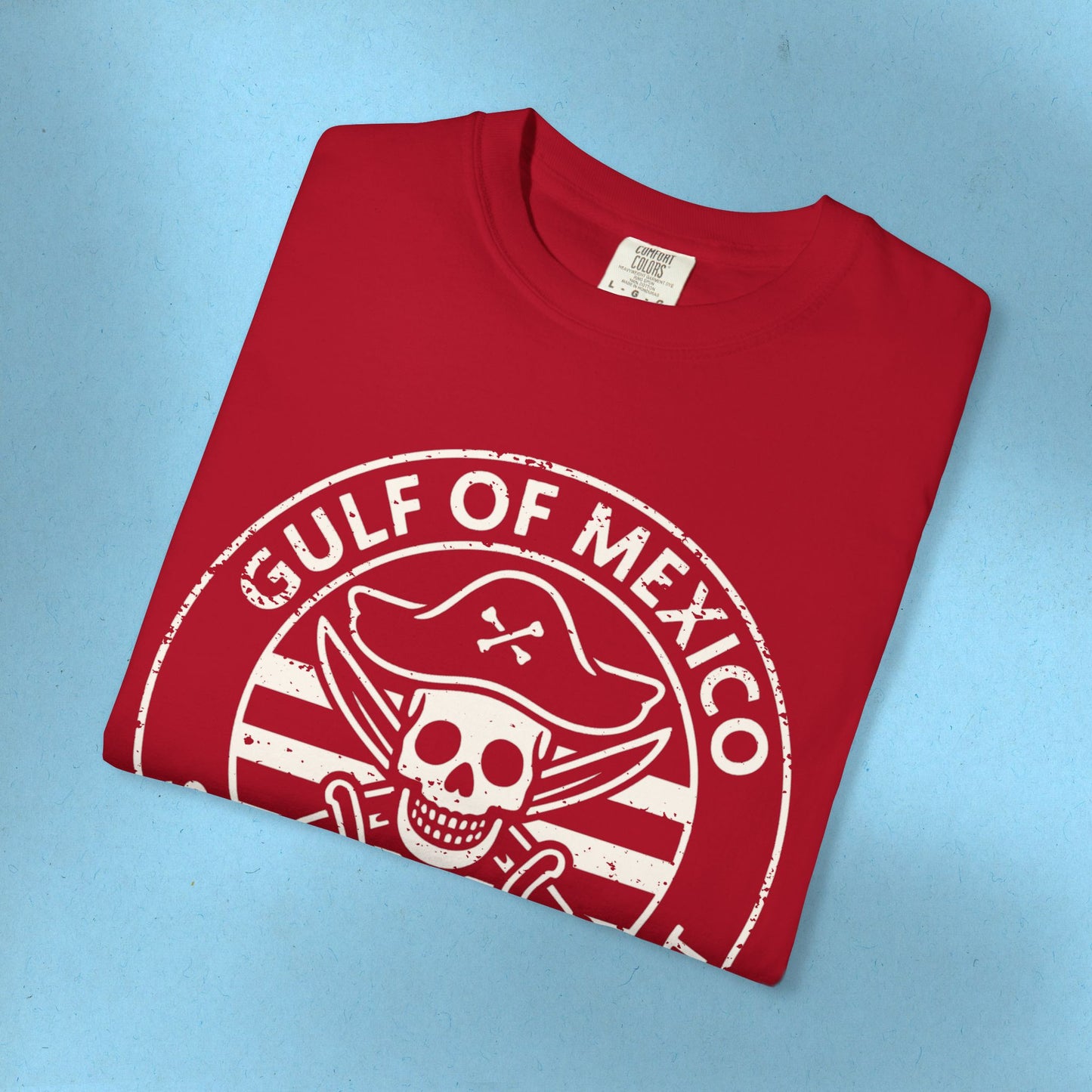 Gulf of Mexico Tee Pirate Protest Shirt Social Justice Shirt Cotton Comfort Colors Resistance Anti Trump Resist TShirt Democrat Apparel