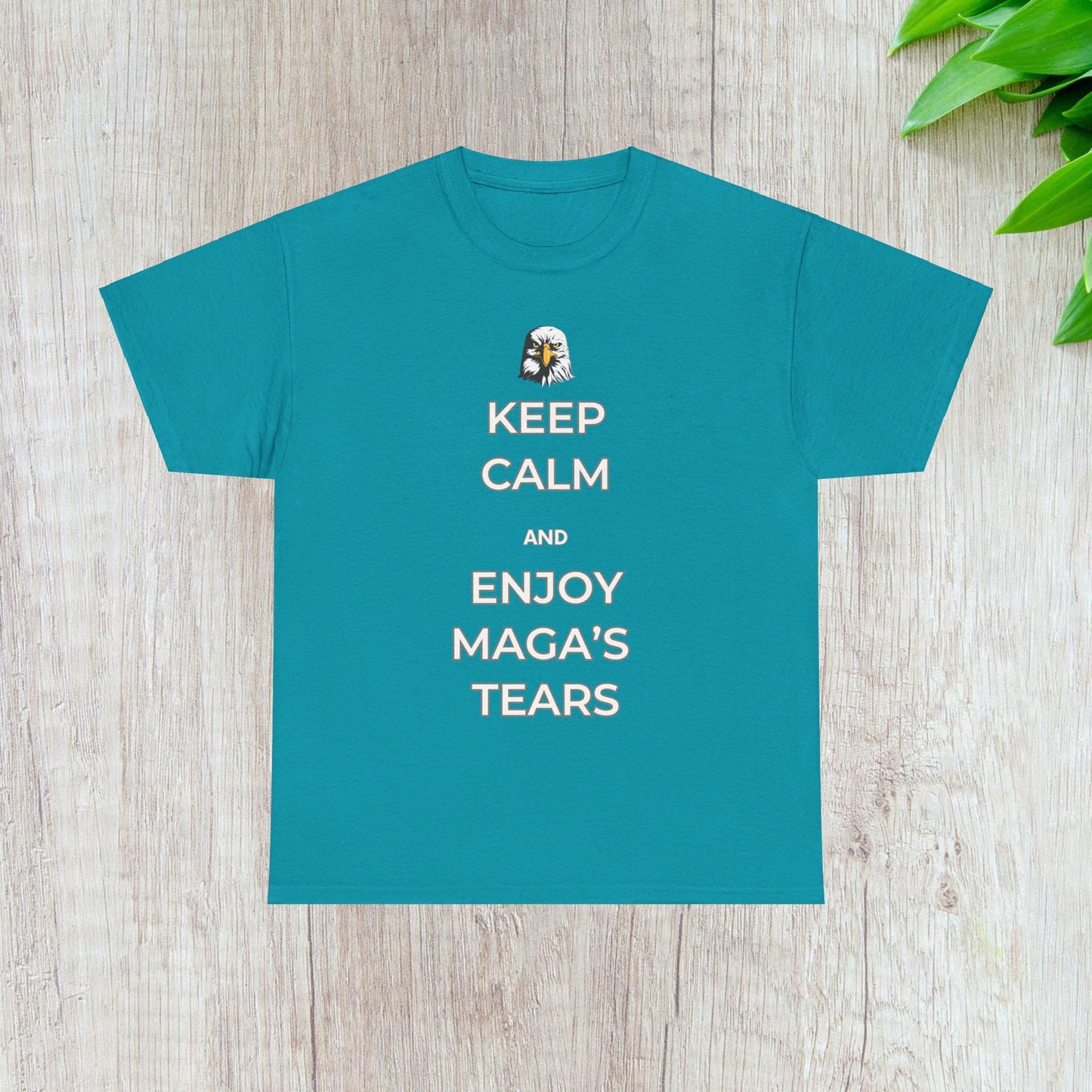 Keep Calm and Enjoy MAGA's Tears Shirt- Harris Walz Tee-  Democrat Presidential Election T-Shirt