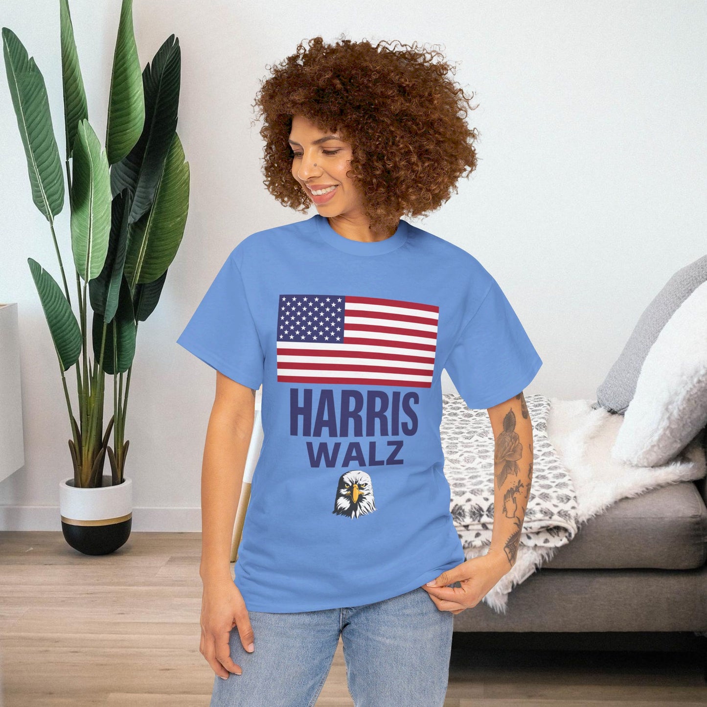 Harris Walz Shirt- Democratic Presidential Tee-  Democrat Presidential Election T-Shirt