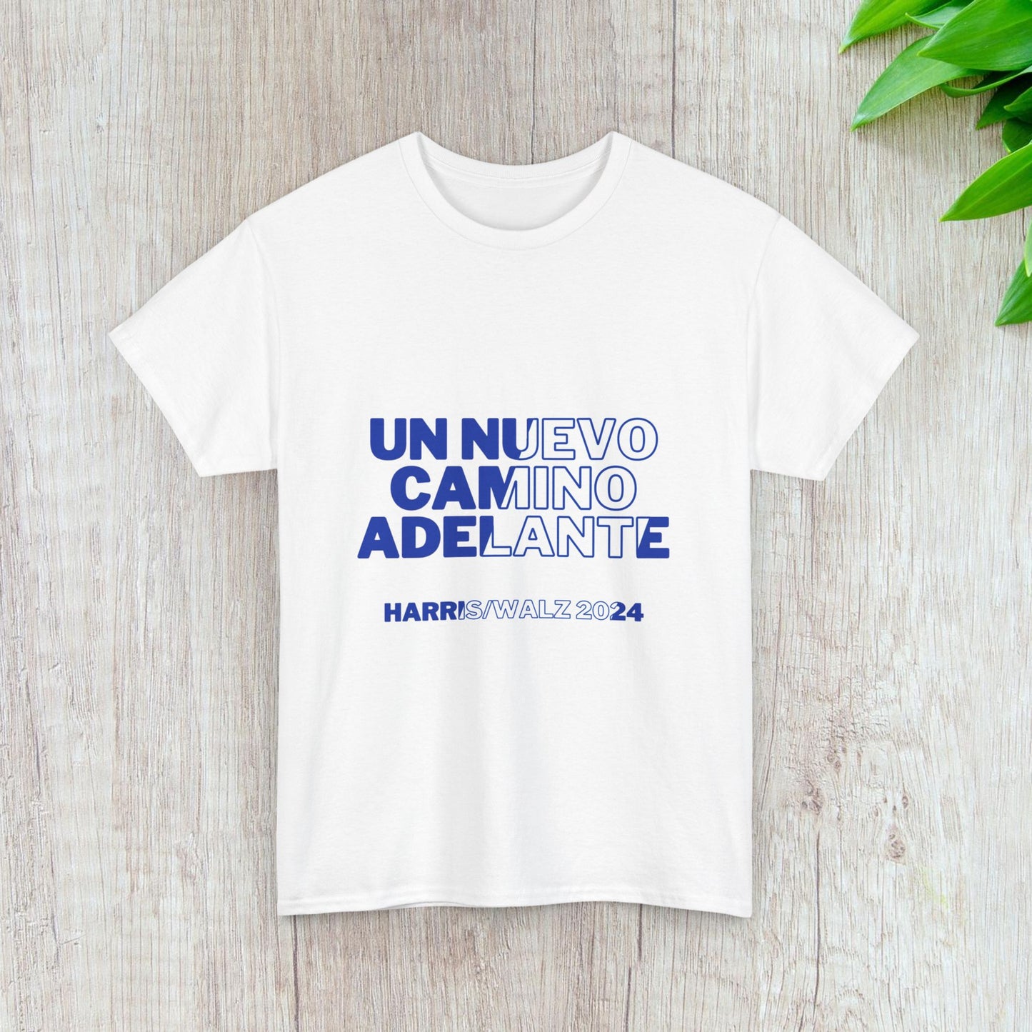 Un Nuevo Camino Adelante Shirt- Harris/Walz 2024 T-Shirt in Spanish-  Democrat Presidential Election Tee