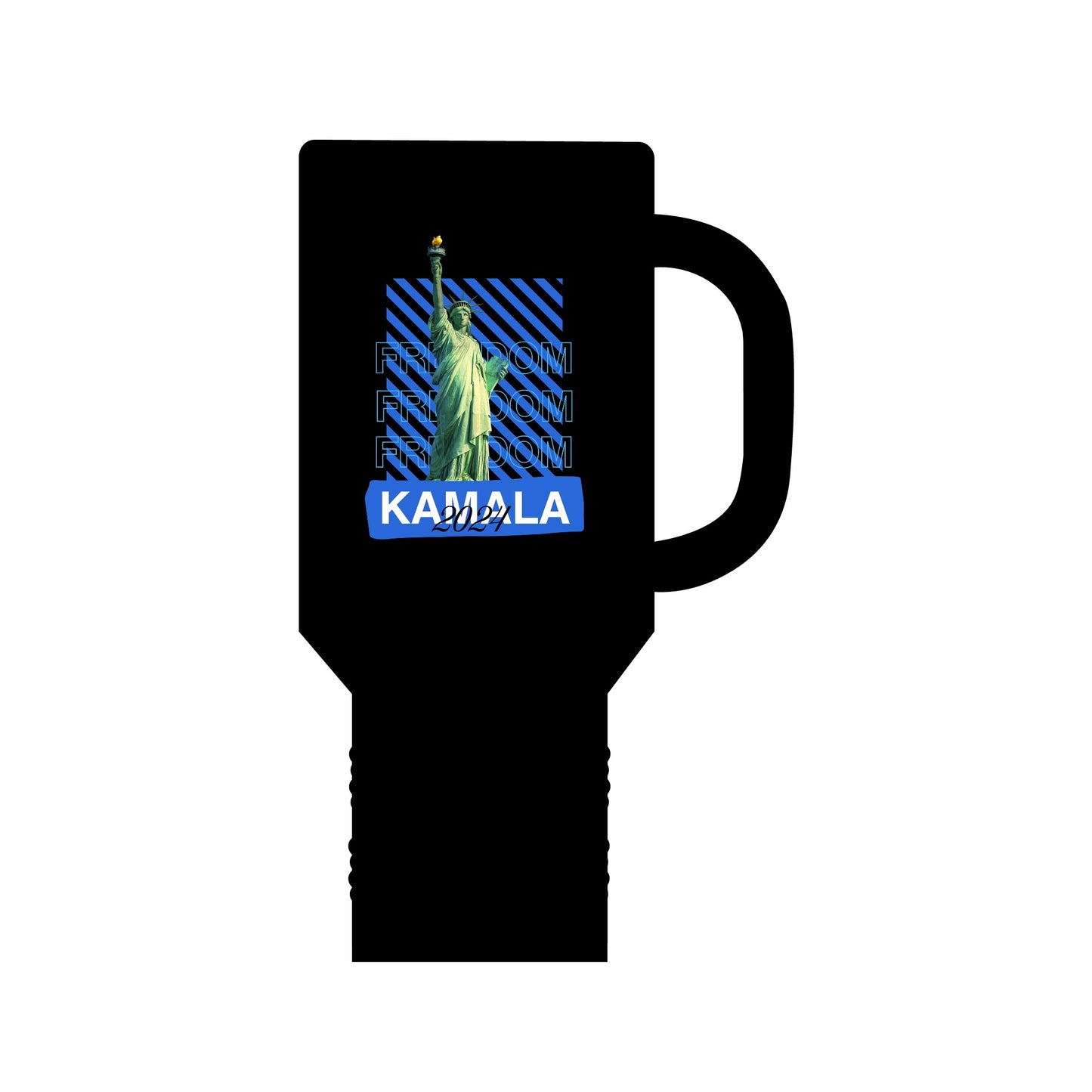 Travel Mug - Statue of Liberty Freedom Kamala 2024