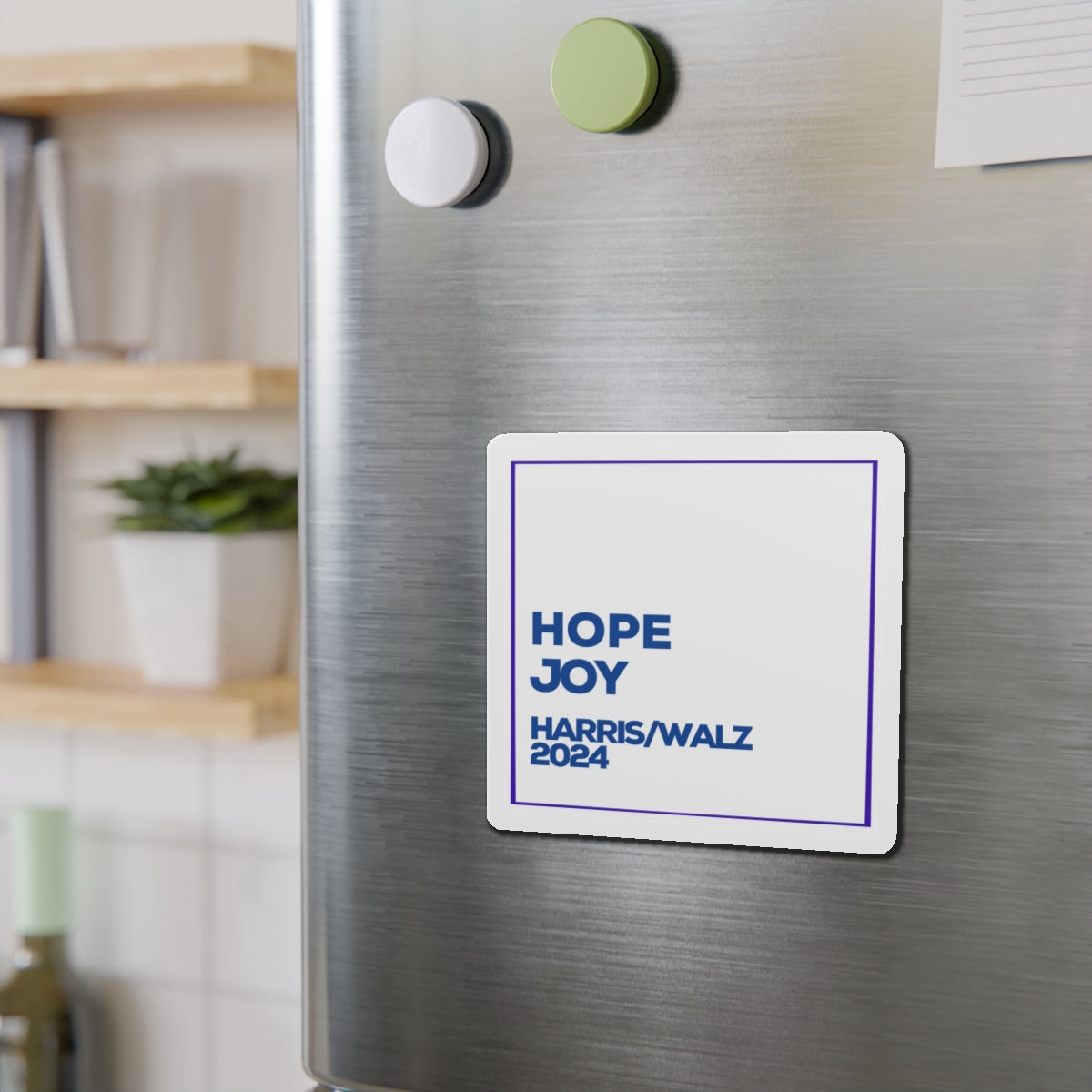 Hope and Joy Car Magnet - Harris/Walz 2024 Magnet