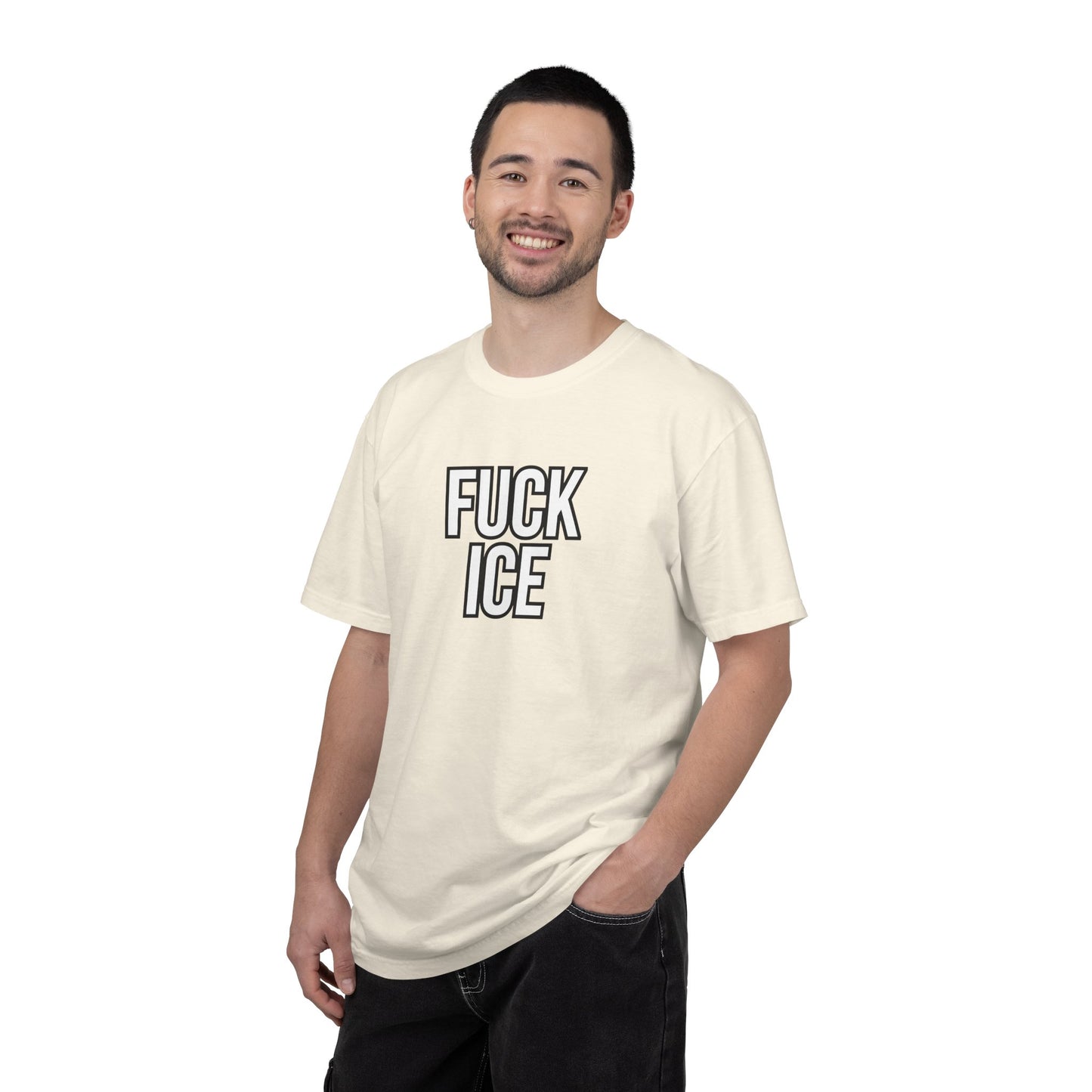 F*ck Ice Tee Protest Shirt Foxtrot Delta Tango F*ck Donald Trump Anti-Fascism Abolish Icestapo Comfort Colors Ring-Spun Cotton Tshirt