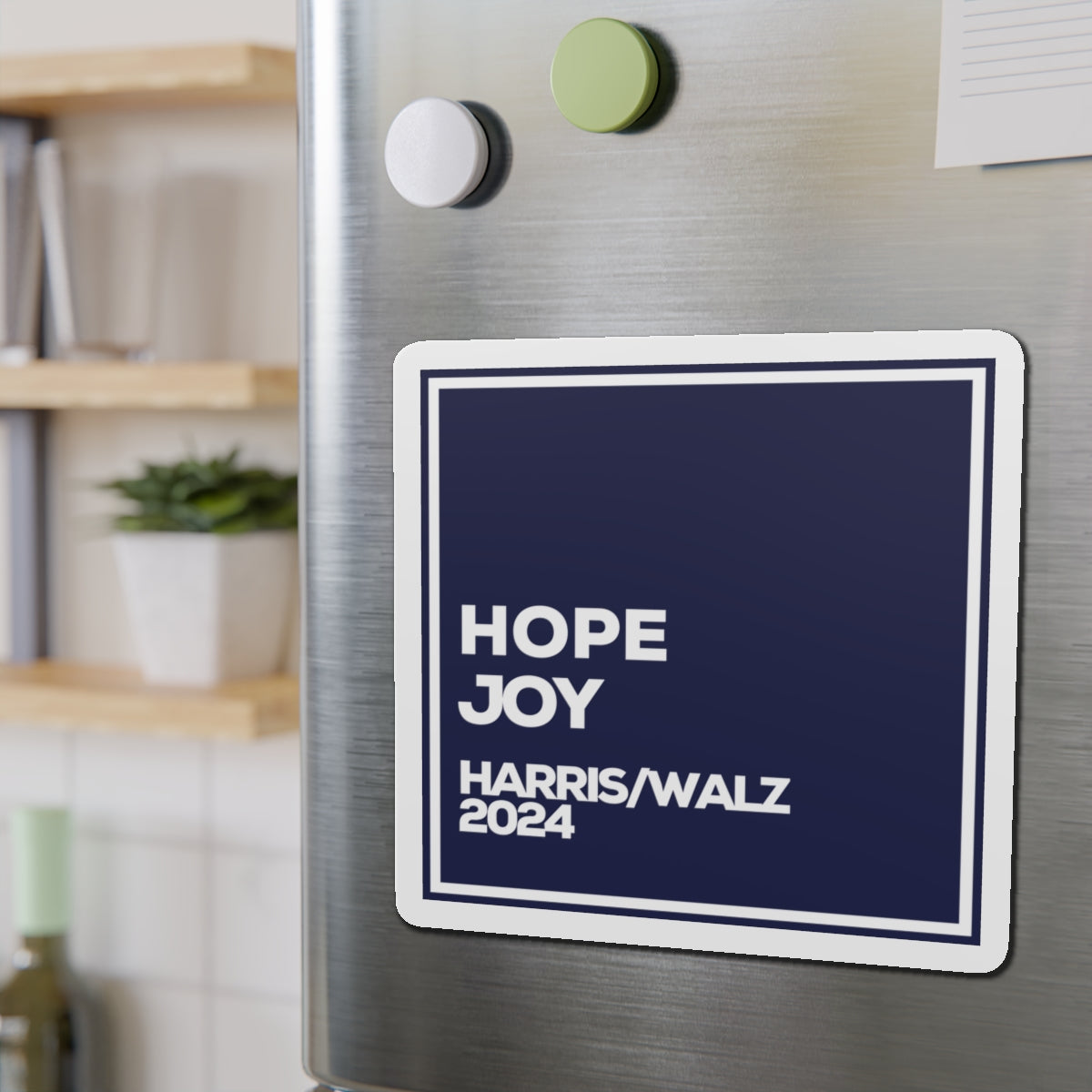 Hope and Joy Car Magnet - Harris/Walz 2024 Magnet