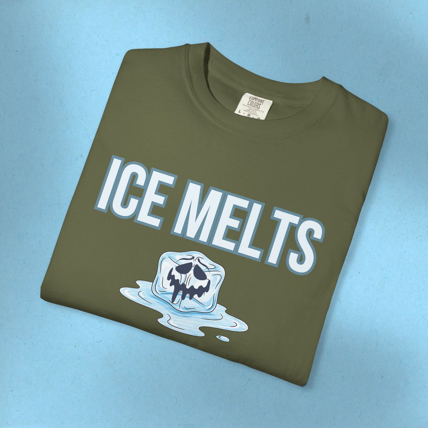 Ice Melts Tee Protest Shirt Foxtrot Delta Tango F*ck Donald Trump Anti-Fascism Abolish Icestapo Comfort Colors Ring-Spun Cotton Tshirt